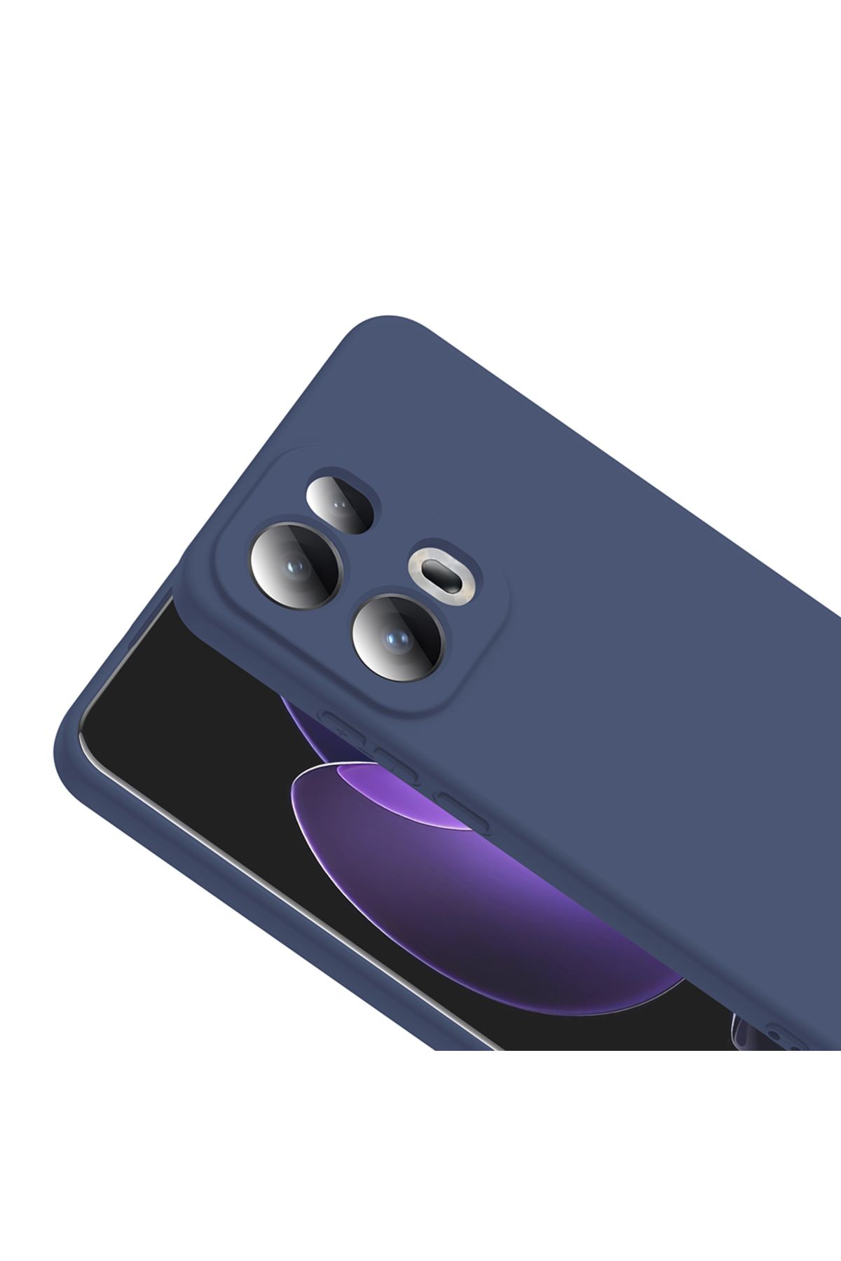 Zipax Oppo Reno 13 Pro Kılıf Soft Mat Lansman içi Kadife Zr-Mara