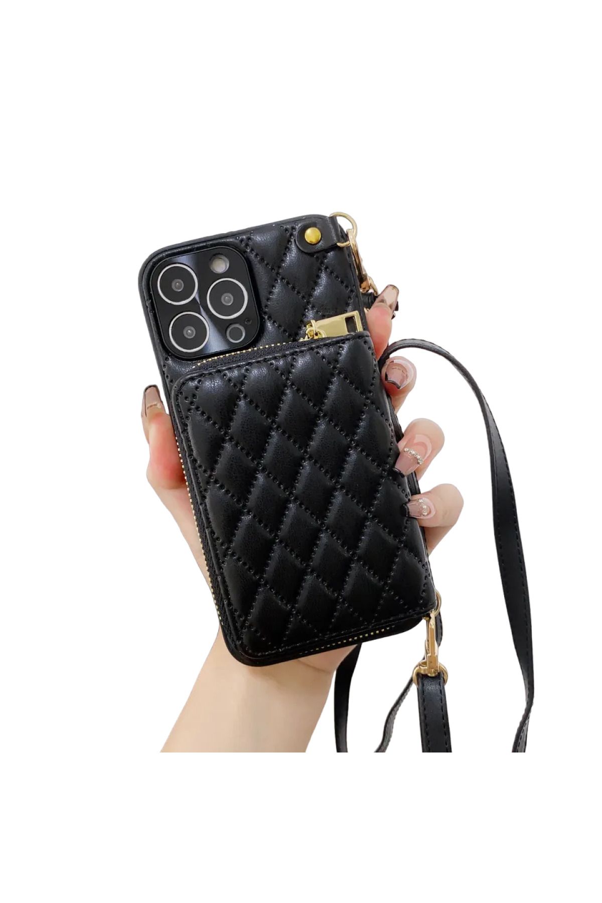 Piili İphone 11 Fashion Cüzdanlı Kılıf