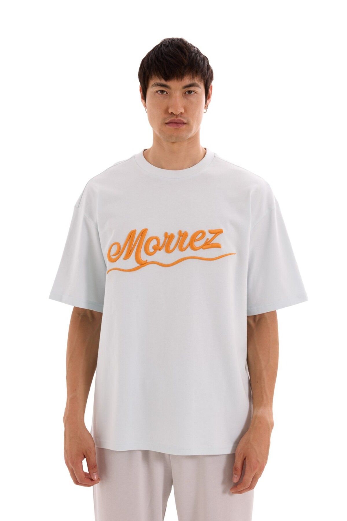 MORREZ Turuncu Nakışlı T-Shirt