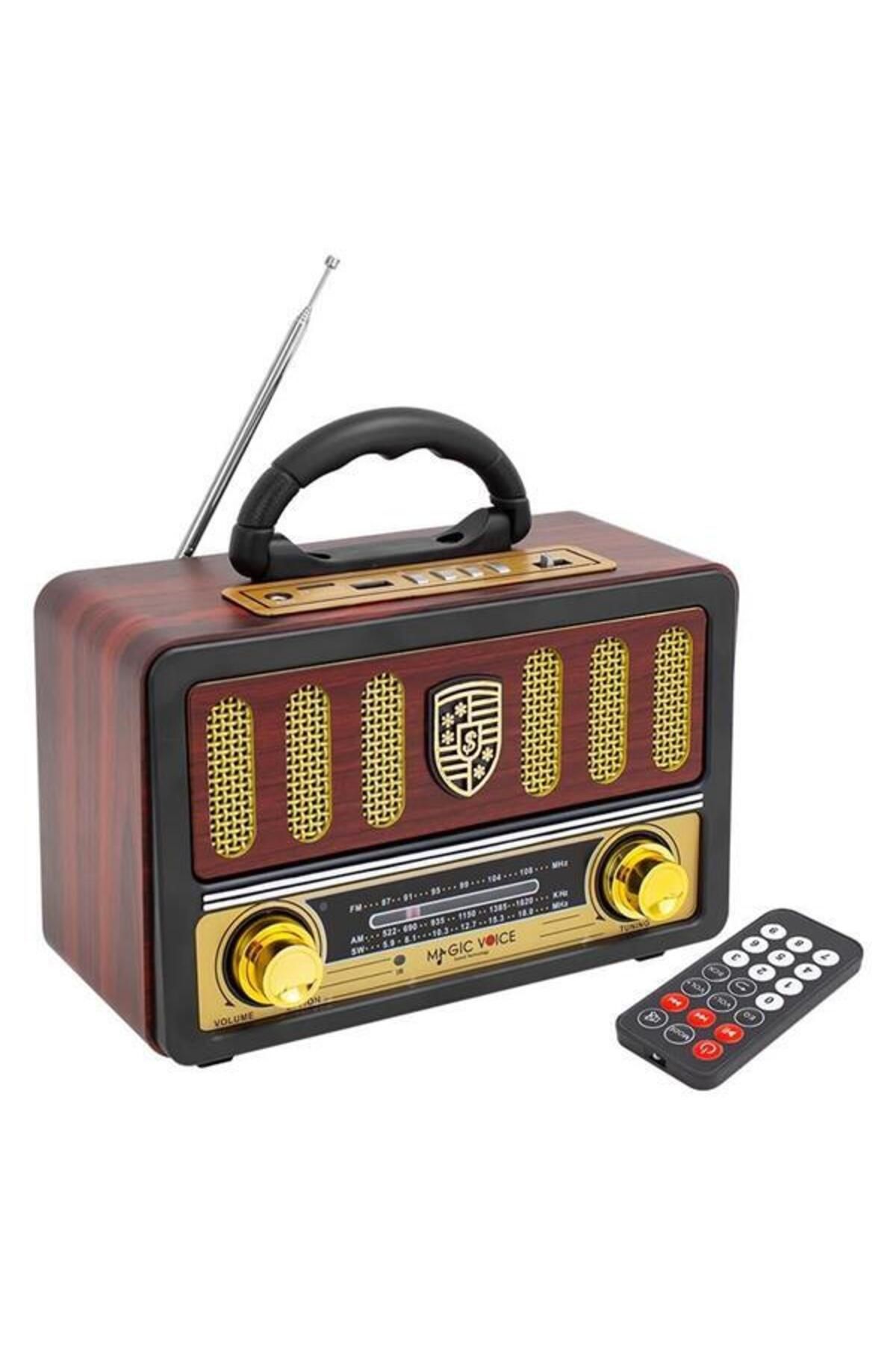 Modafiks Magicvoice MV-114BT USB - SD - FM - Bluetooth Destekli Nostaljik Radyo
