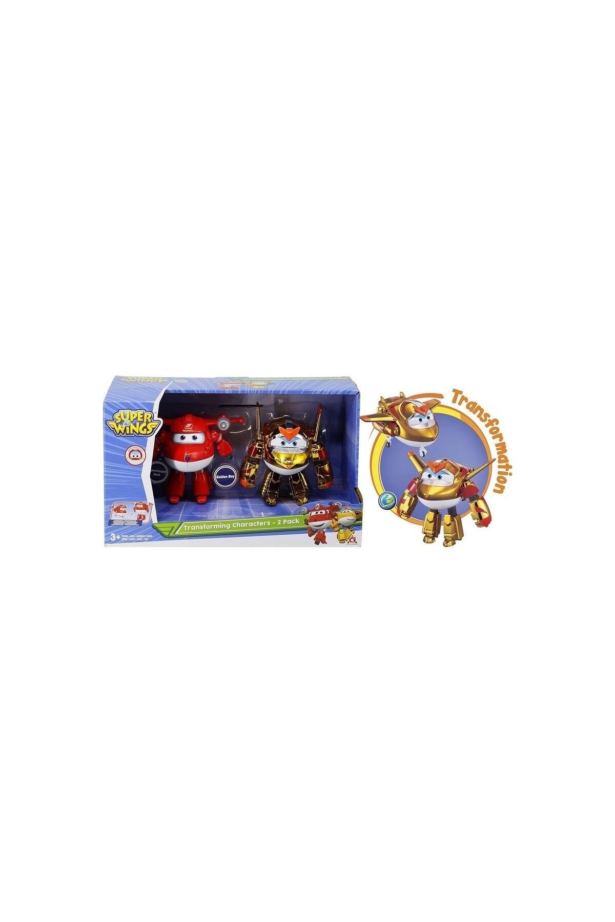MEGA HARİKA KANALTLAR 2 Lİ TRANSFORMİNG CHARACTERS