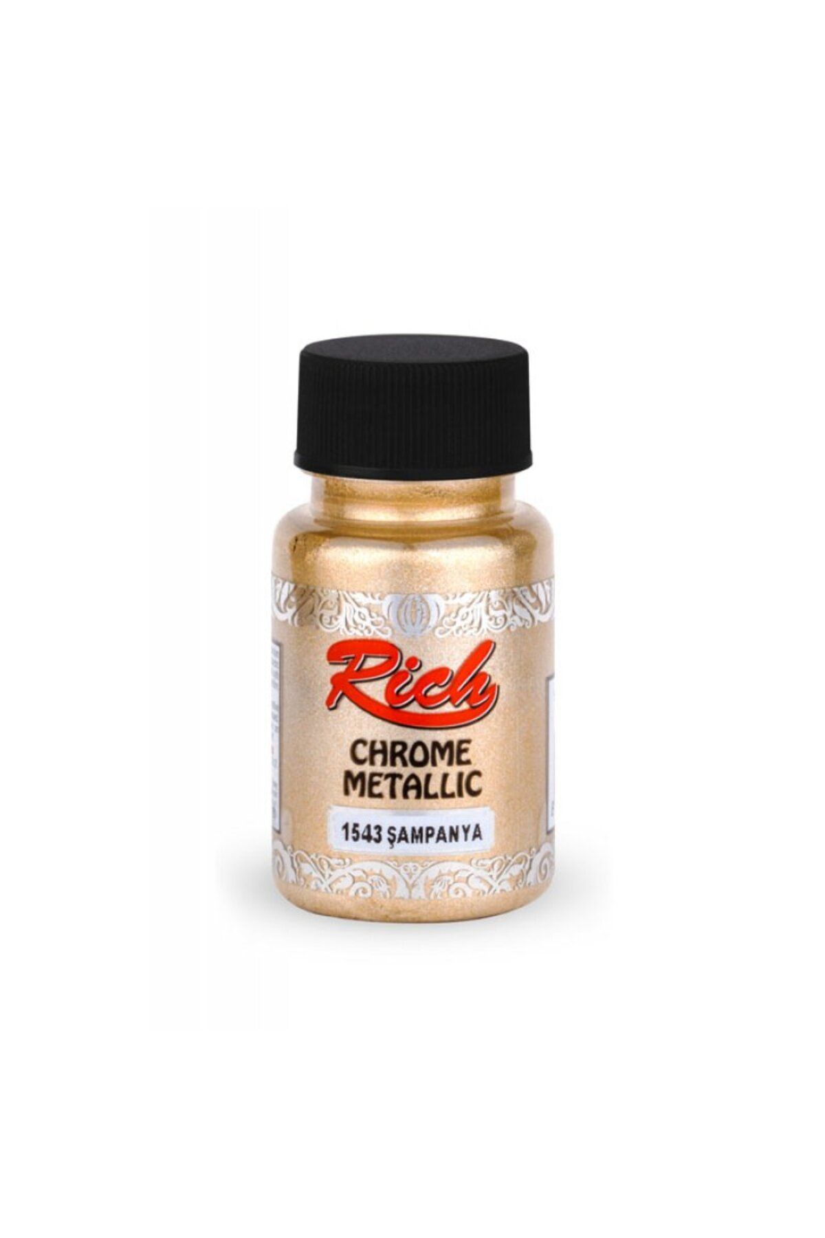 Rich Chrome Metalik Boya 50ml ŞAMPANYA 1543