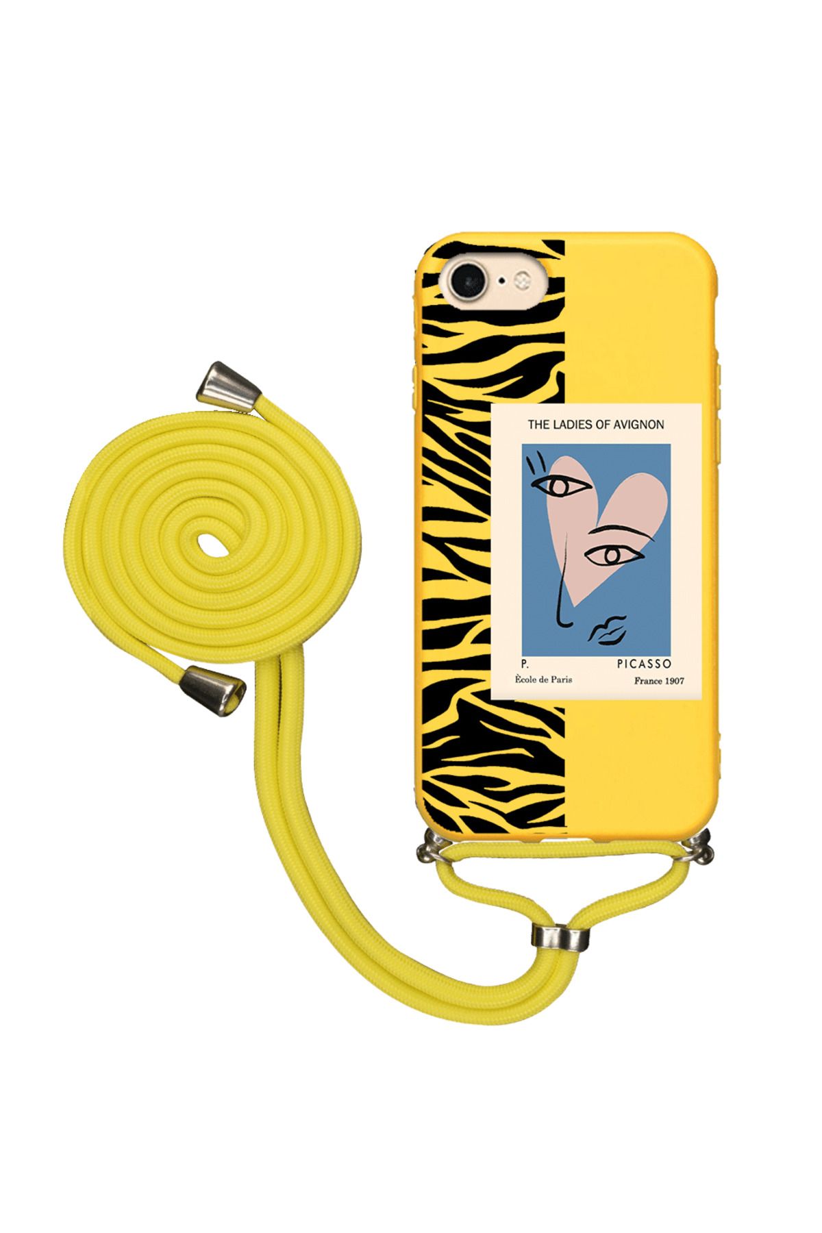 Royaleks iPhone 7 İpli Lansman Kılıf - Zebralı