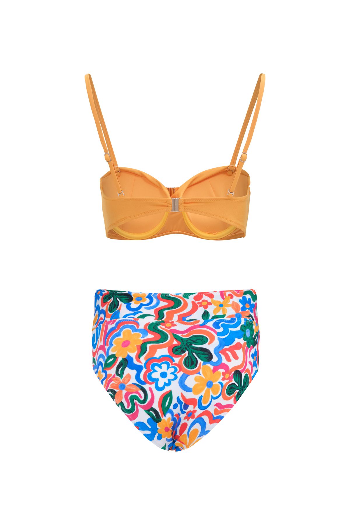 eva clothing Kadın Multi Color Bikini Takımı