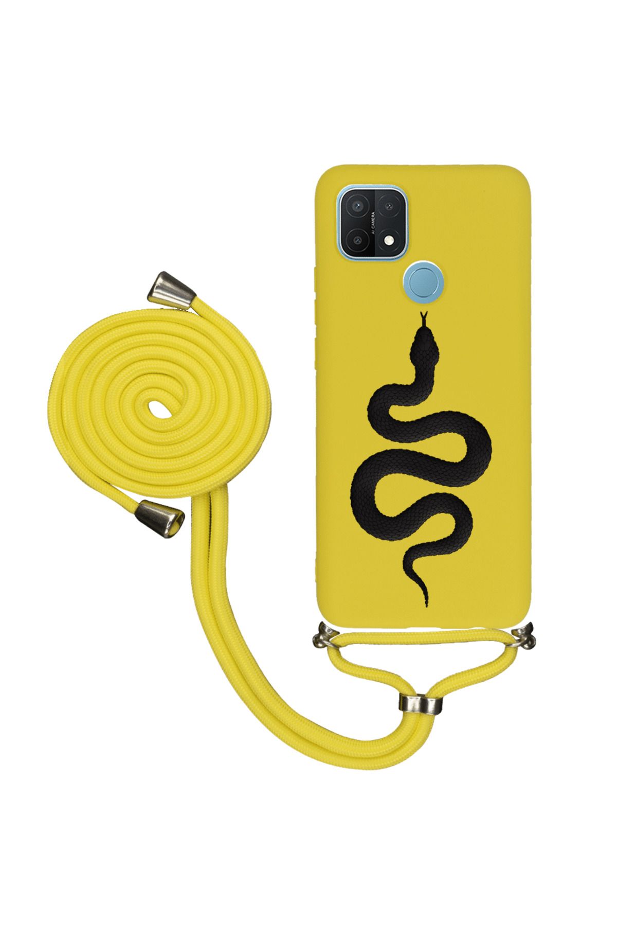 Royaleks Oppo A15 İpli Lansman Kılıf - Snake