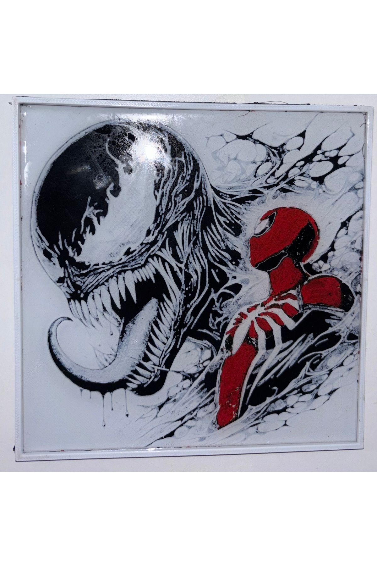 GÖKTAŞ Venom - örümcekadam portre 15x15cm