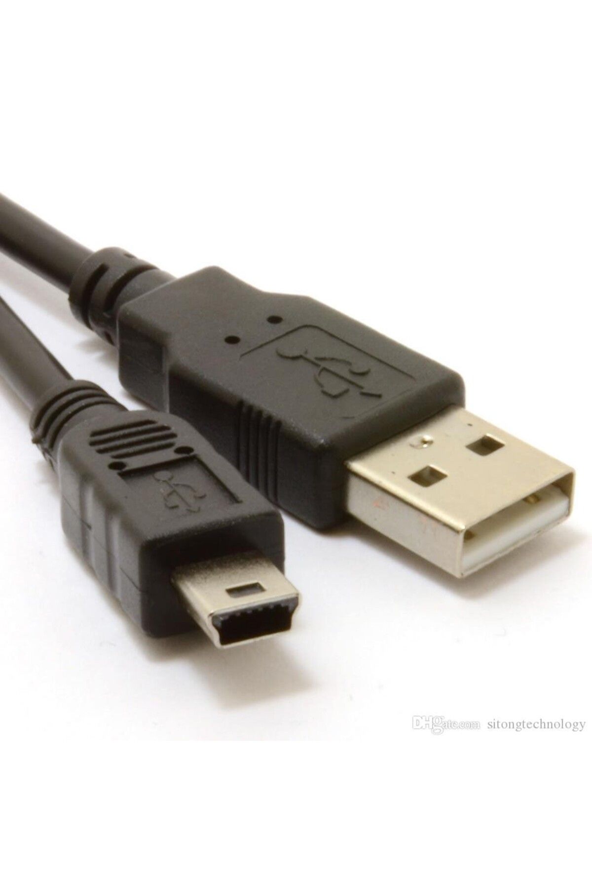 Koodmax Mini USB 5 Pin Kablo - Mp3 Kamera Harici Harddisk Navigasyon Ps3 Kol Şarj Kablosu - 1 Metre