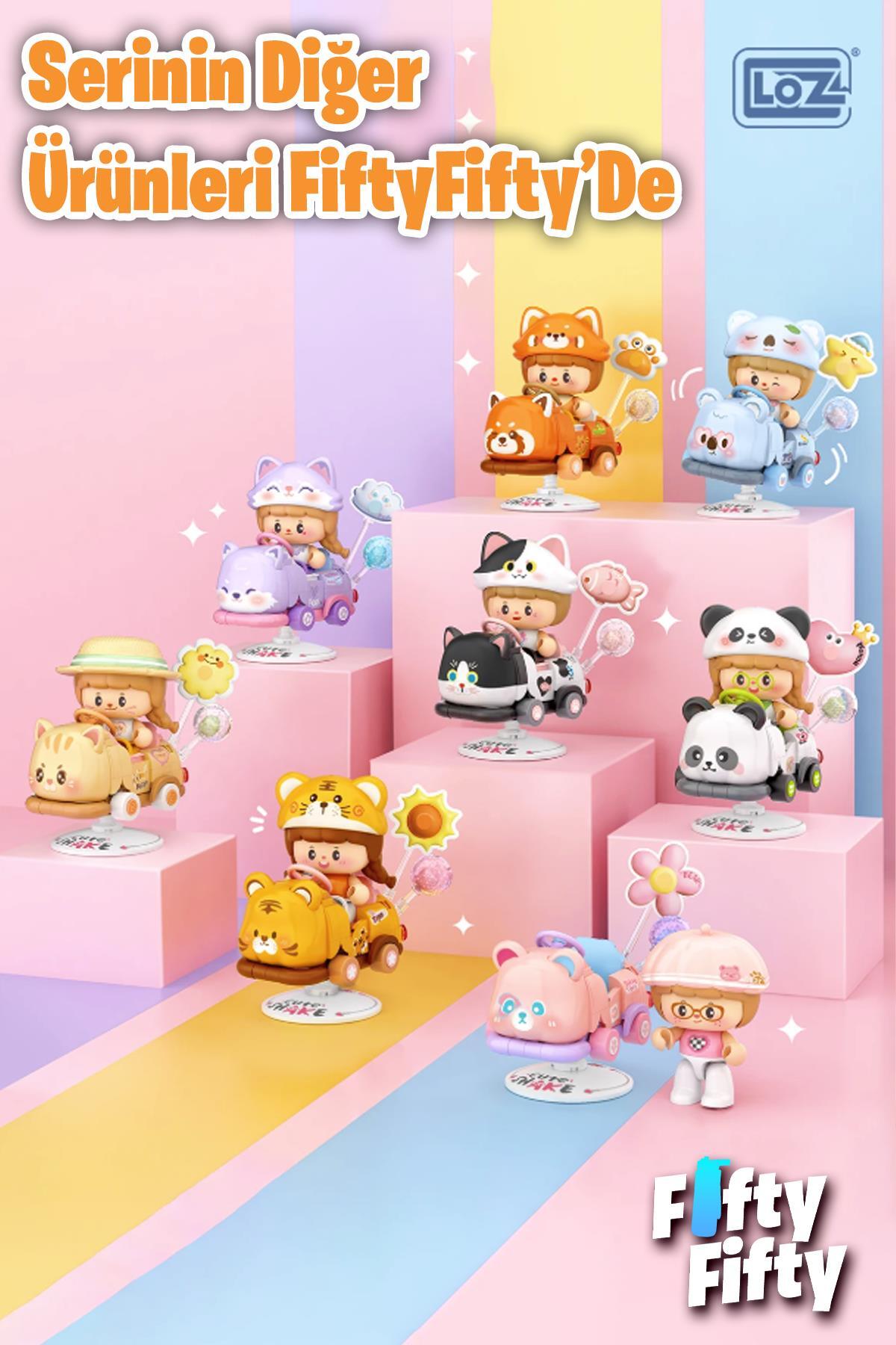 مجموعه خلاقانه لوز، مدل کوالا آبی تابدار ۱۸۸ تکه، ست ساختنی اسباببازی FFLZ-4304