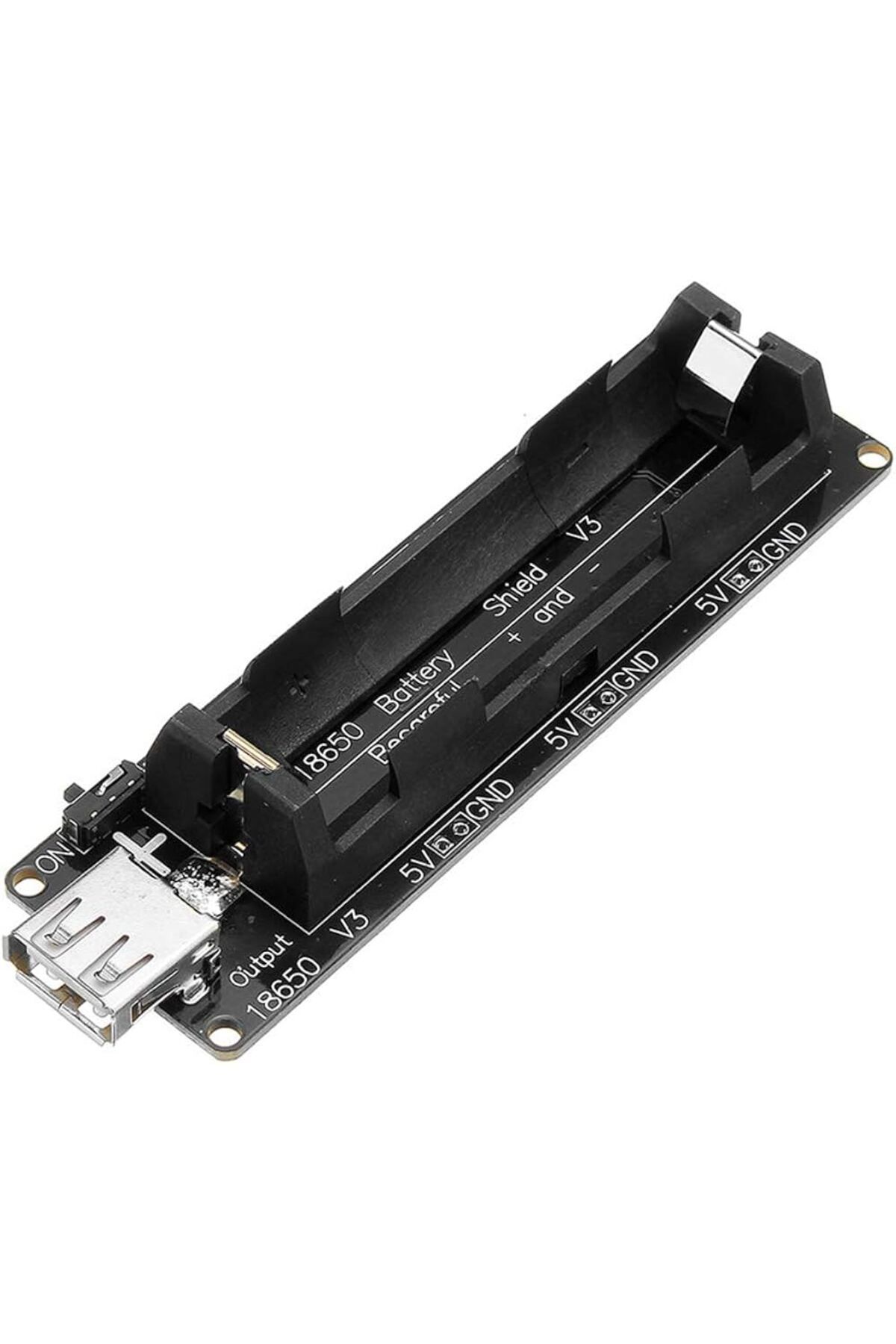 Diyotlab Arduino ve WEMOS ESP32 için Mikro USB'li Lityum Batarya Şarj Shield