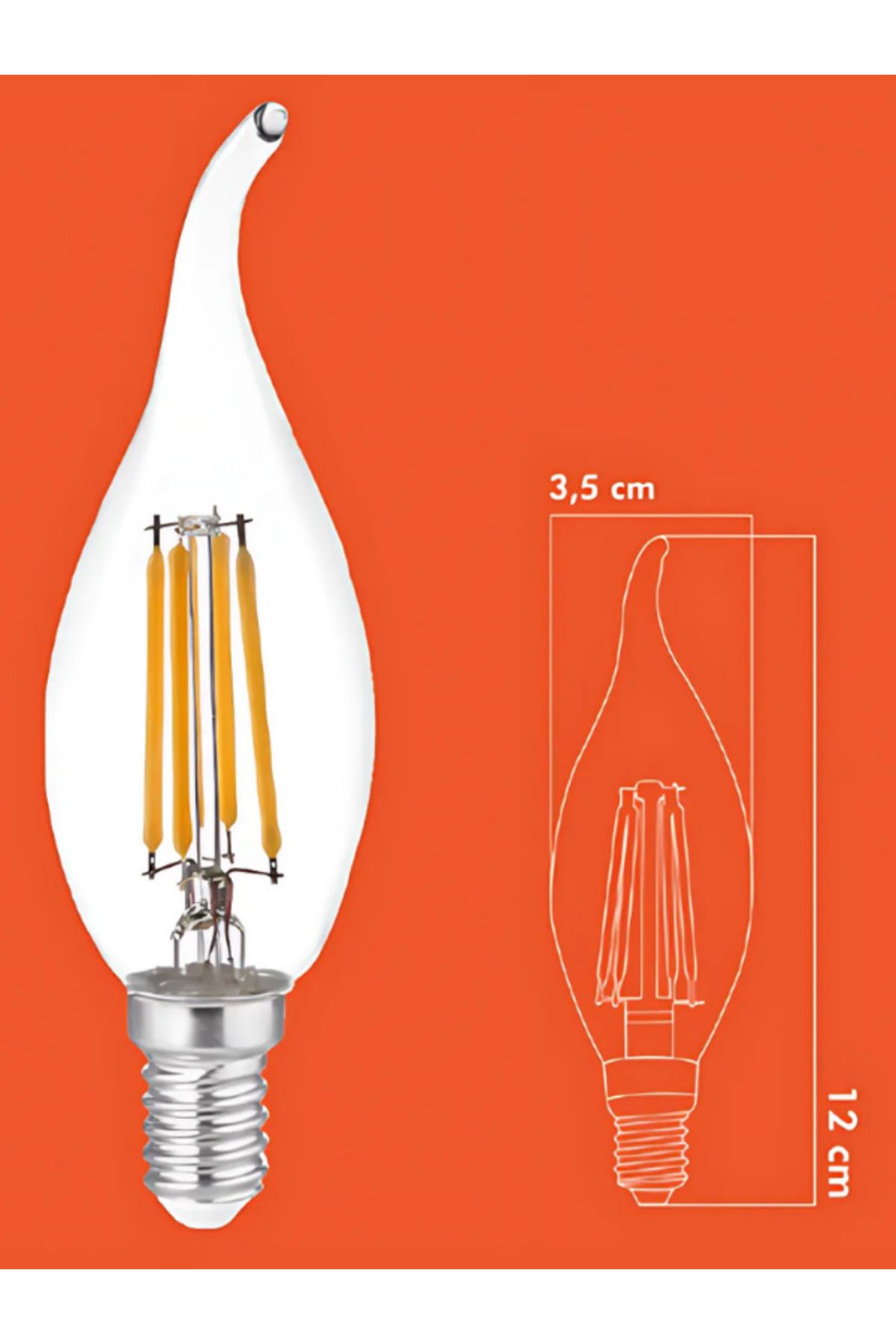 ELKHOUSE ElektrikHouse LED FILAMENT RUSTIK AMPUL
