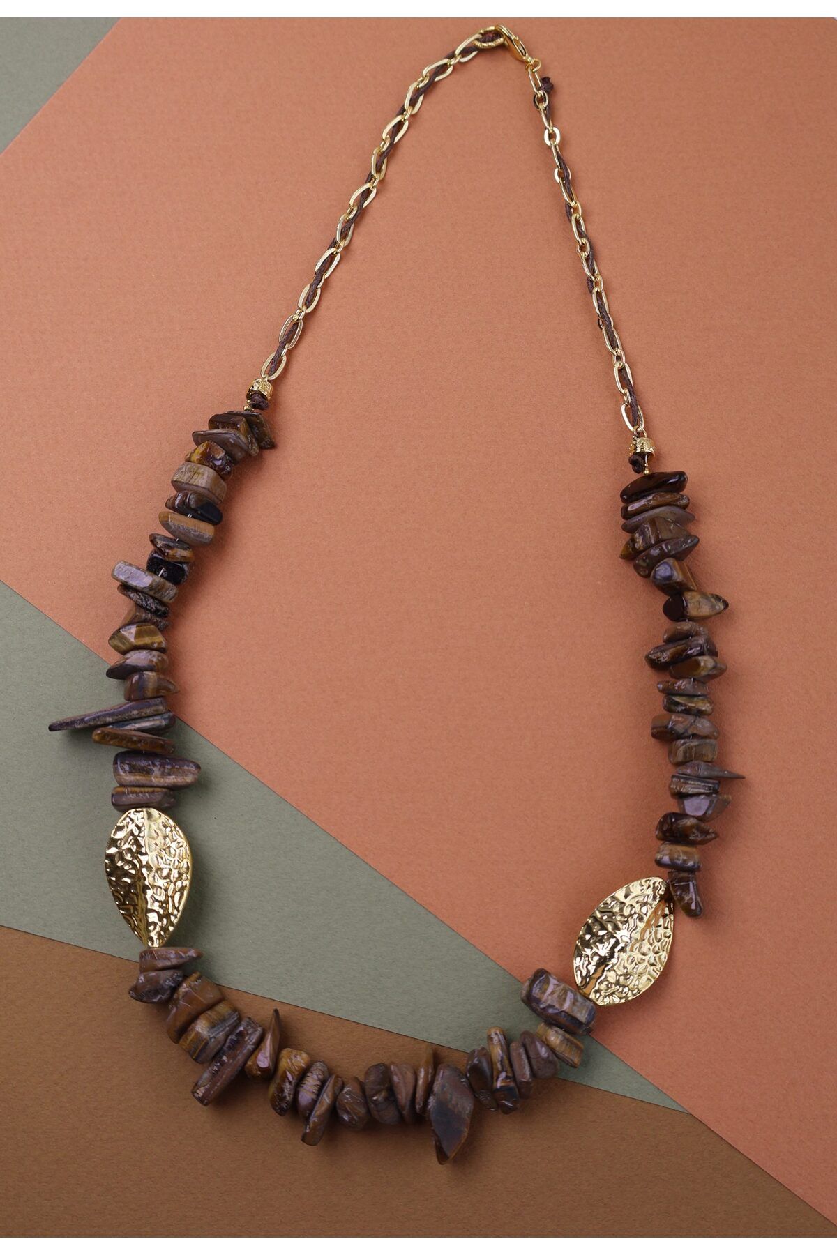 B Design jewelry Esmerelda Kaplan Gözü Kolye