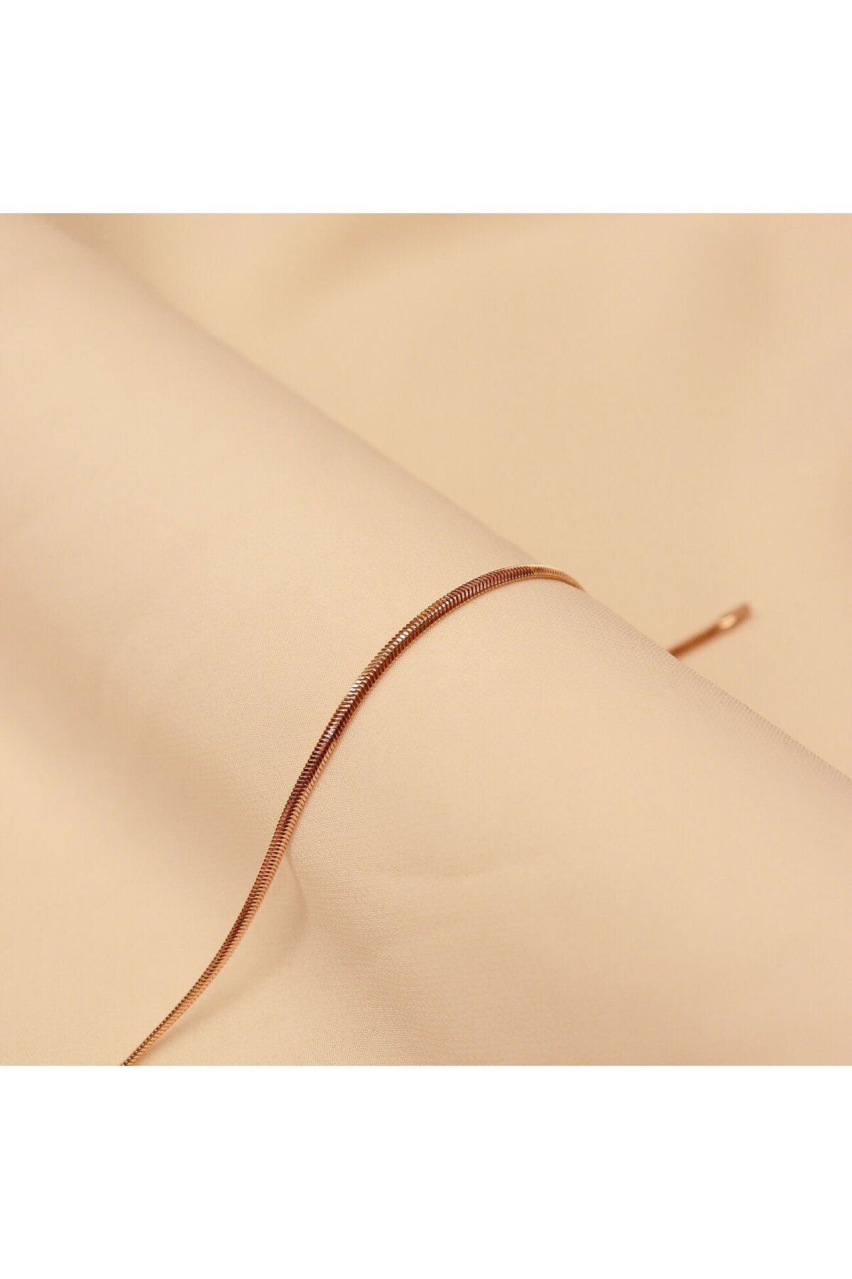 TAHAN MÜCEVHERAT 2.5 Mm Rose Balıksırtı Modern Bileklik