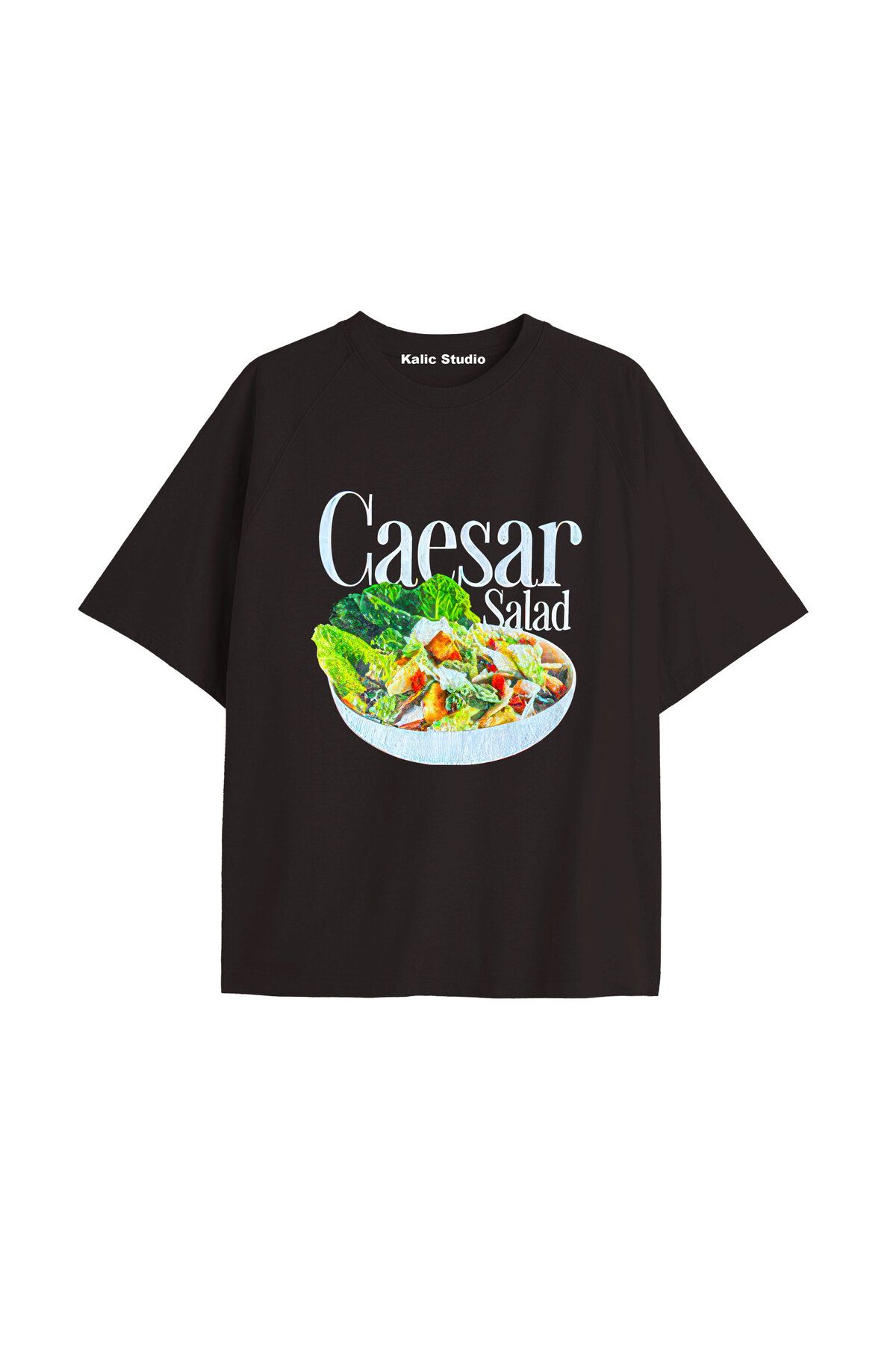 Kalic Studio Y2k vintage Pickles Baskılı Sİyah T-shirt KOD 239