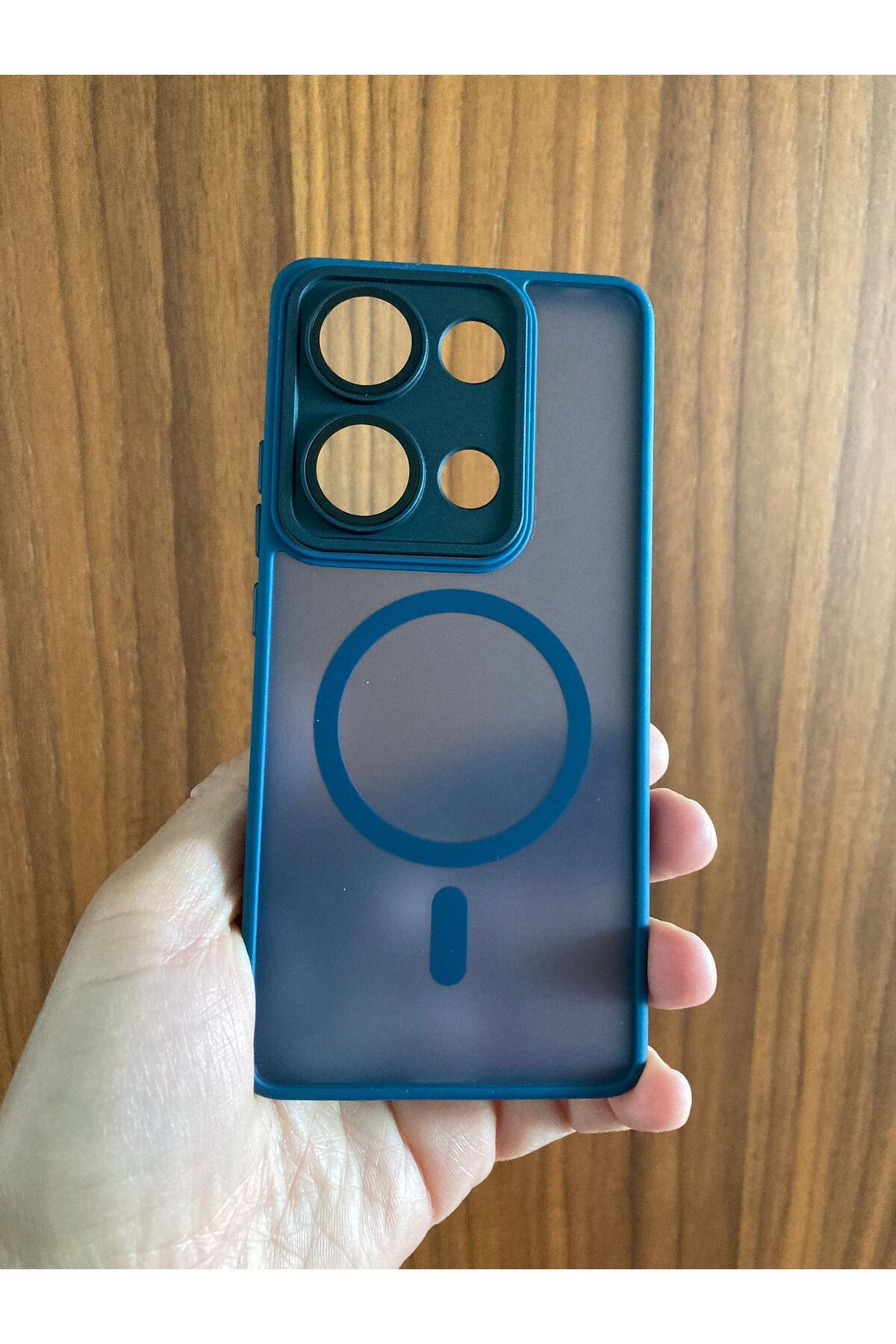 Newon XİAOMİ REDMİ NOTE 13 PRO 4G BUZLU MAGSAFE SİLİKON TELEFON KILIFI KAPAK