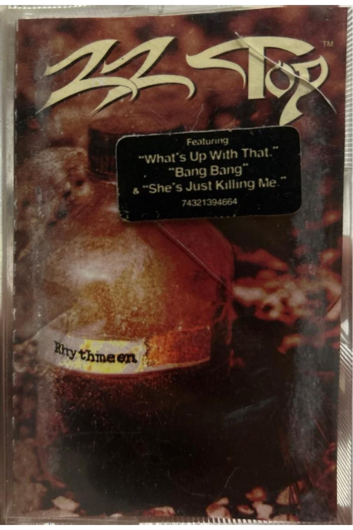 Kadıköy Plak Kulübü Kaset ZZ TOP Rhythmeen Kaset