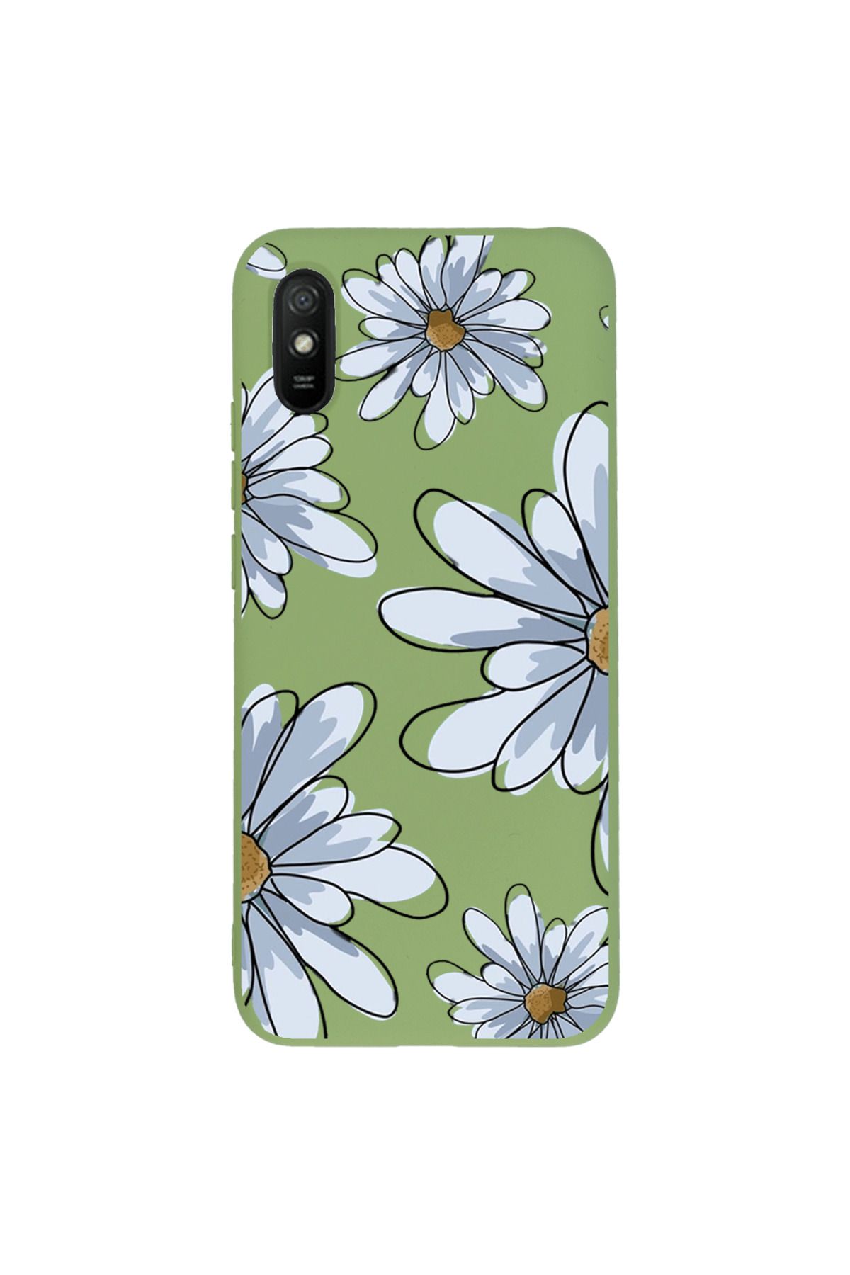 Royaleks Xiaomi Redmi 9A Lansman Kılıf - Papatya