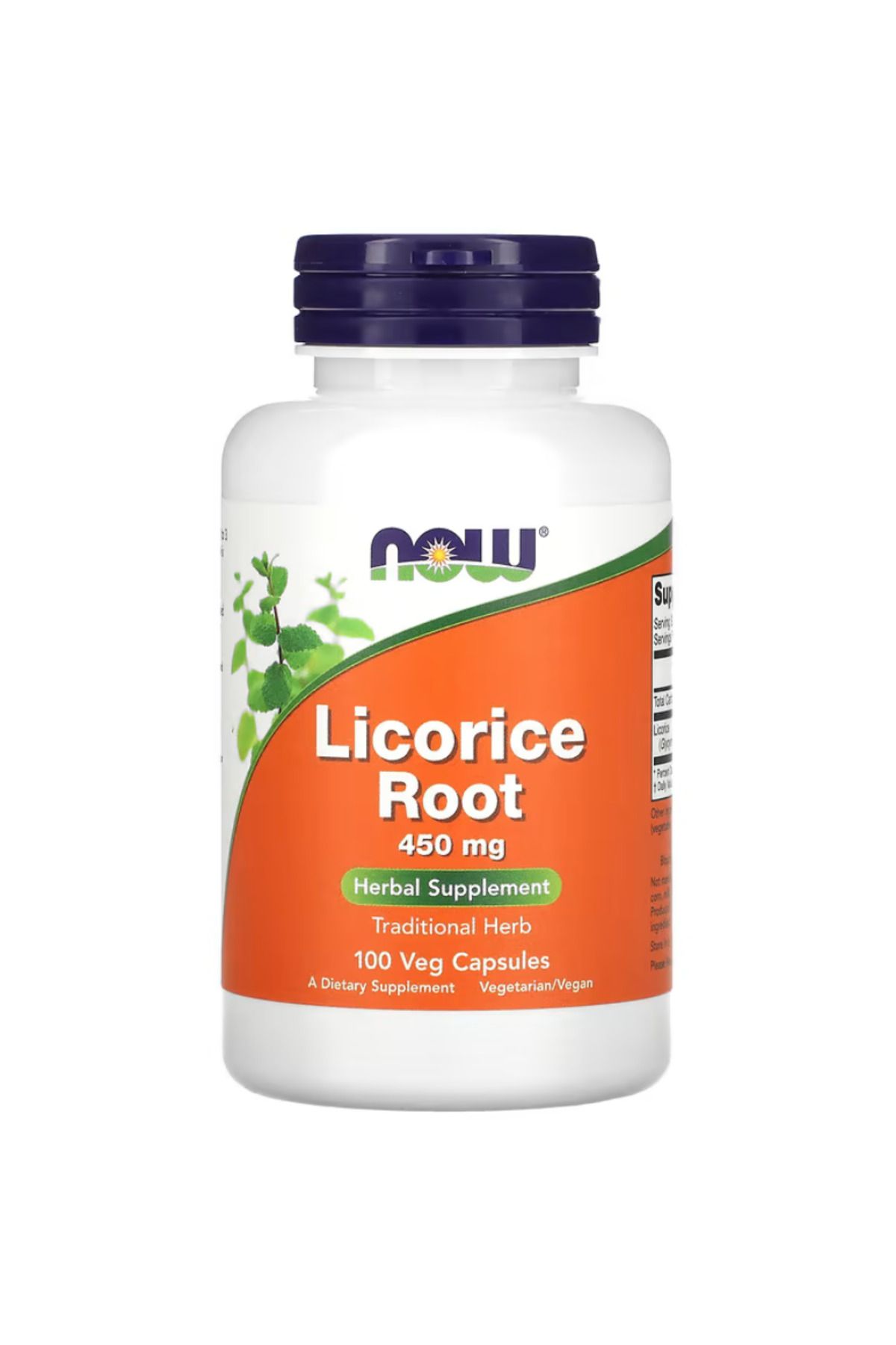 Now Foods , Licorice Root, 450 mg, 100 Veg Capsules