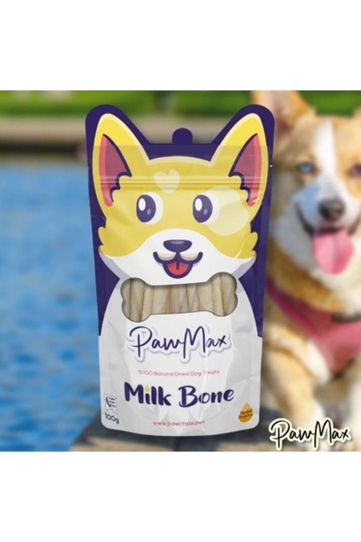 Dibo Pawmax Beyaz Burgu Kemik Köpek Ödül Maması