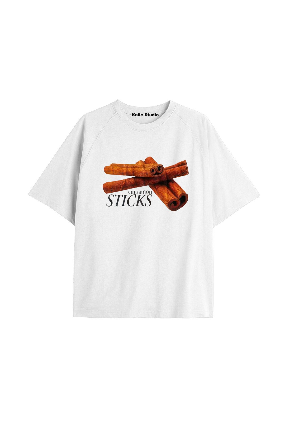 Kalic Studio Y2k vintage Pickles Baskılı Beyaz T-shirt KOD 209