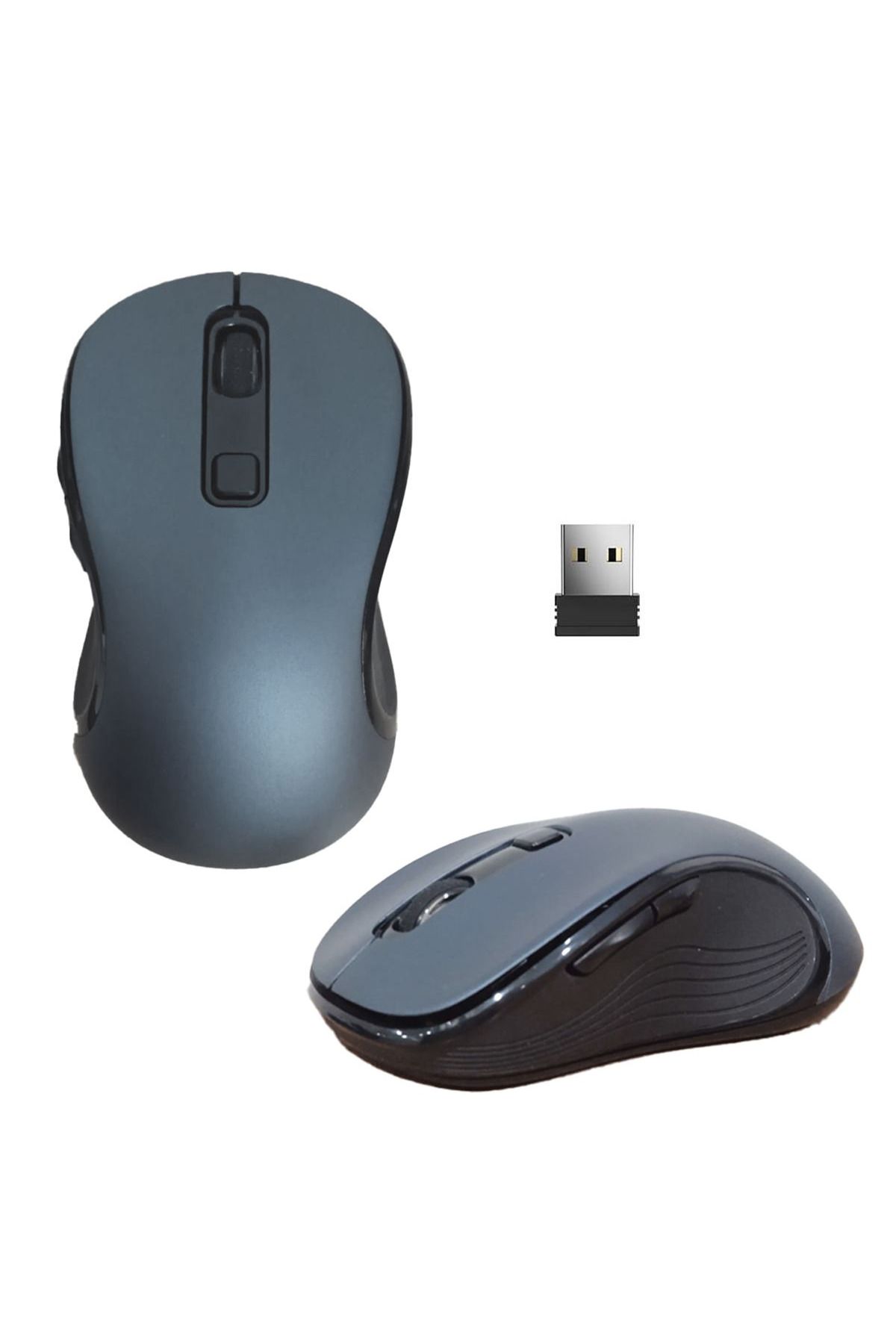 WisFox KABLOSUZ MOUSE 39426-32426-X0016QQ1W1 SİYAH GRİ