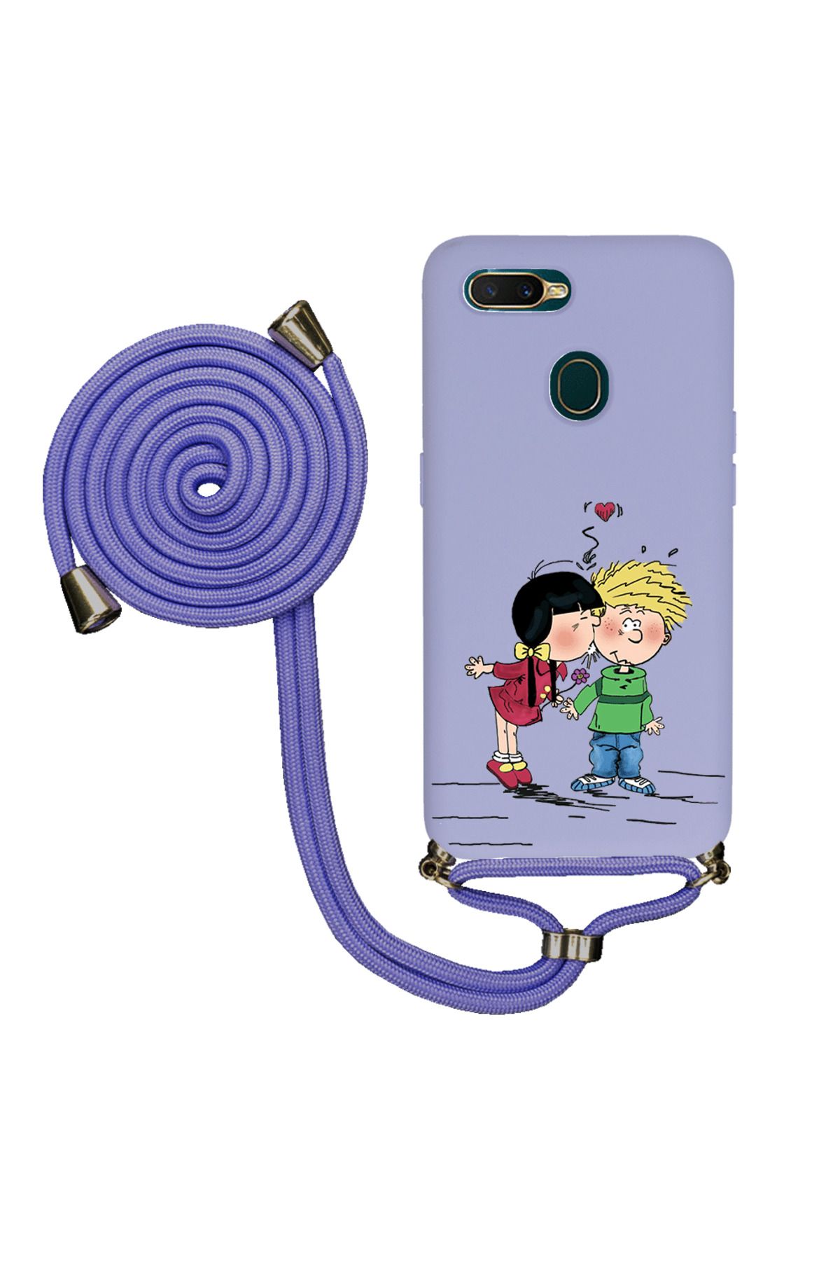 Royaleks Oppo A5s İpli Lansman Kılıf - Chen
