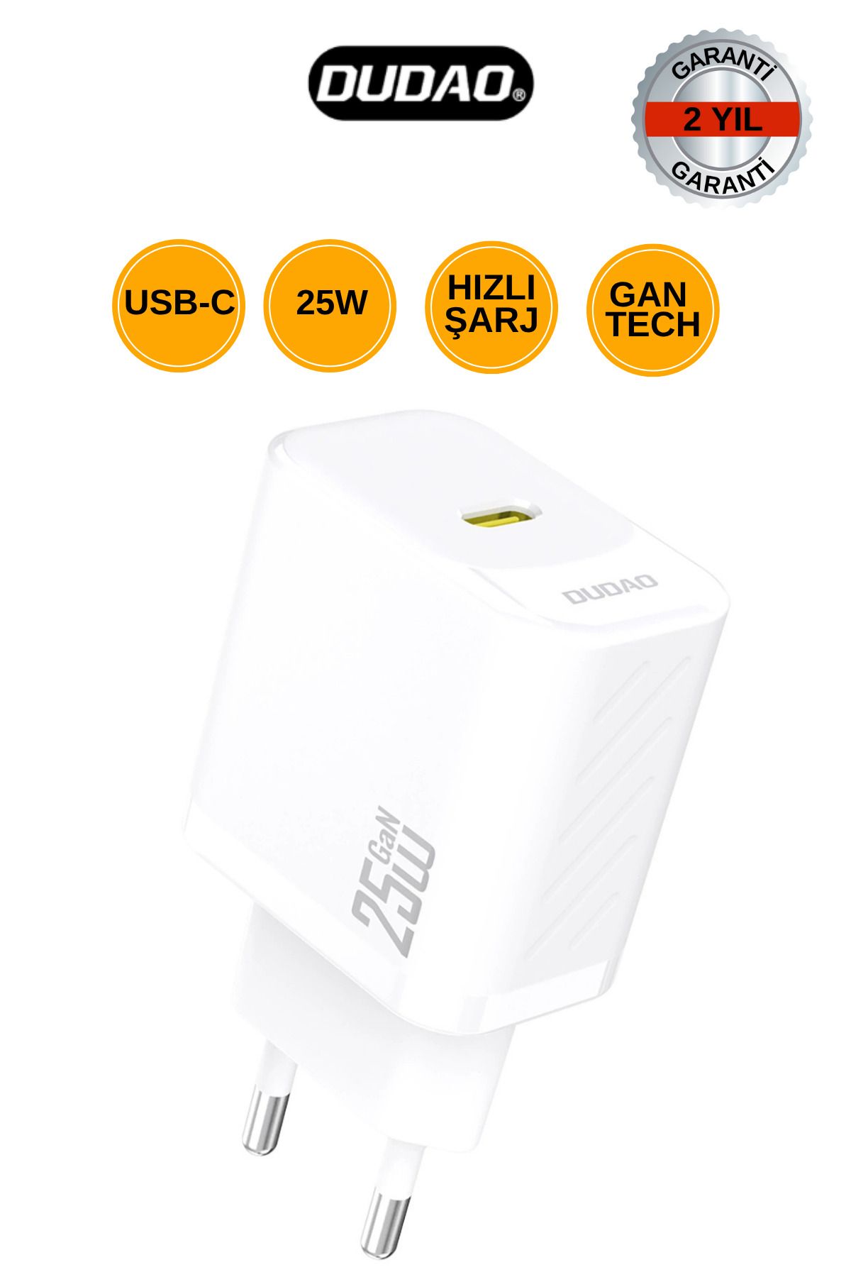 DUDAO A27 25W GaN USB-C Şarj Cihazı