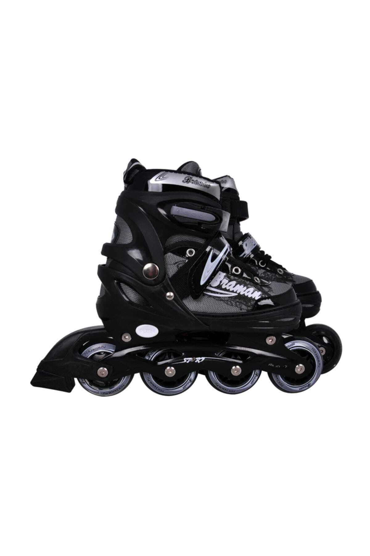 SerenityHaven Unisex Çocuk Gri Inline Super Paten
