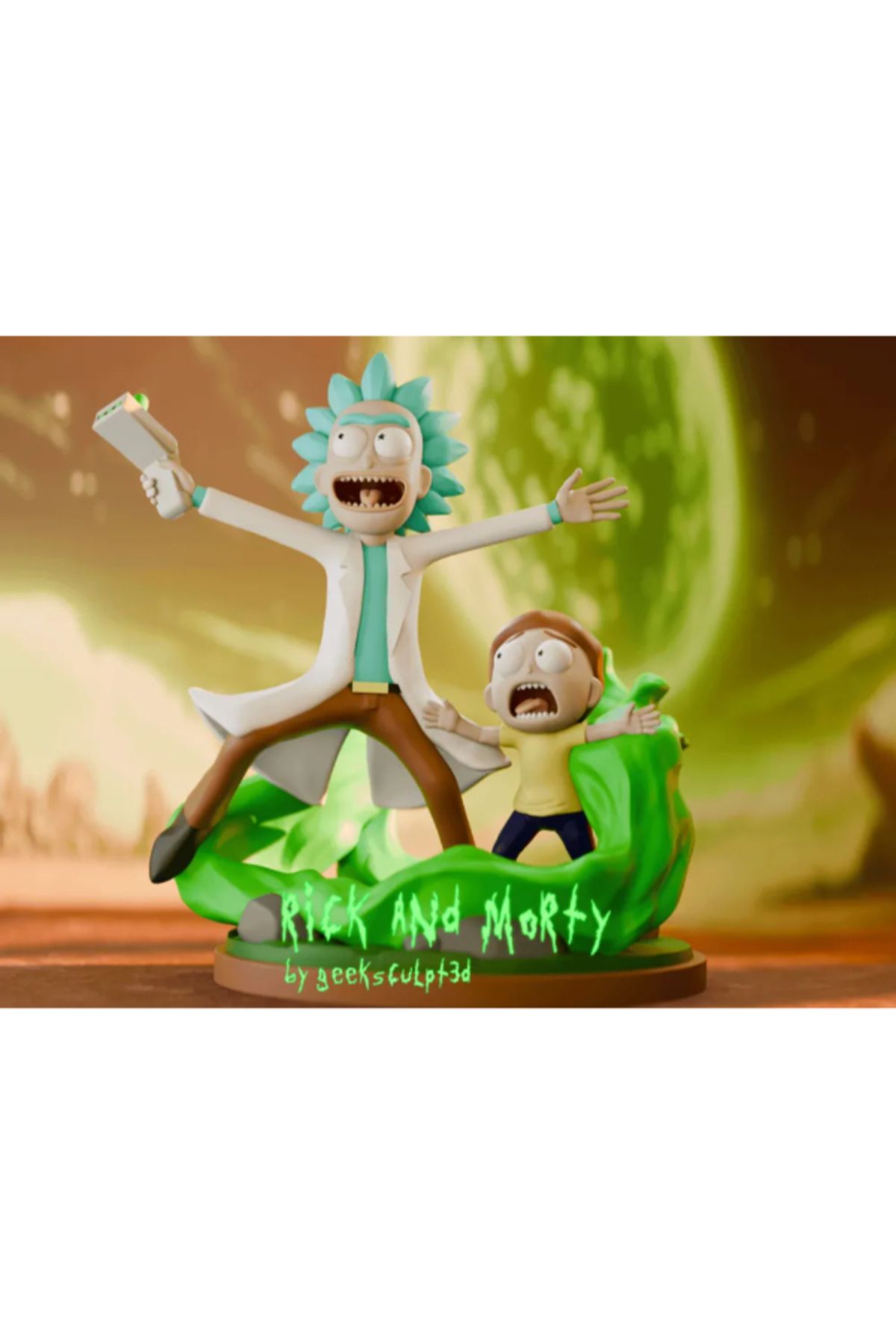 NOMOTHETIC Rick and Morty Koleksiyonluk Figür
