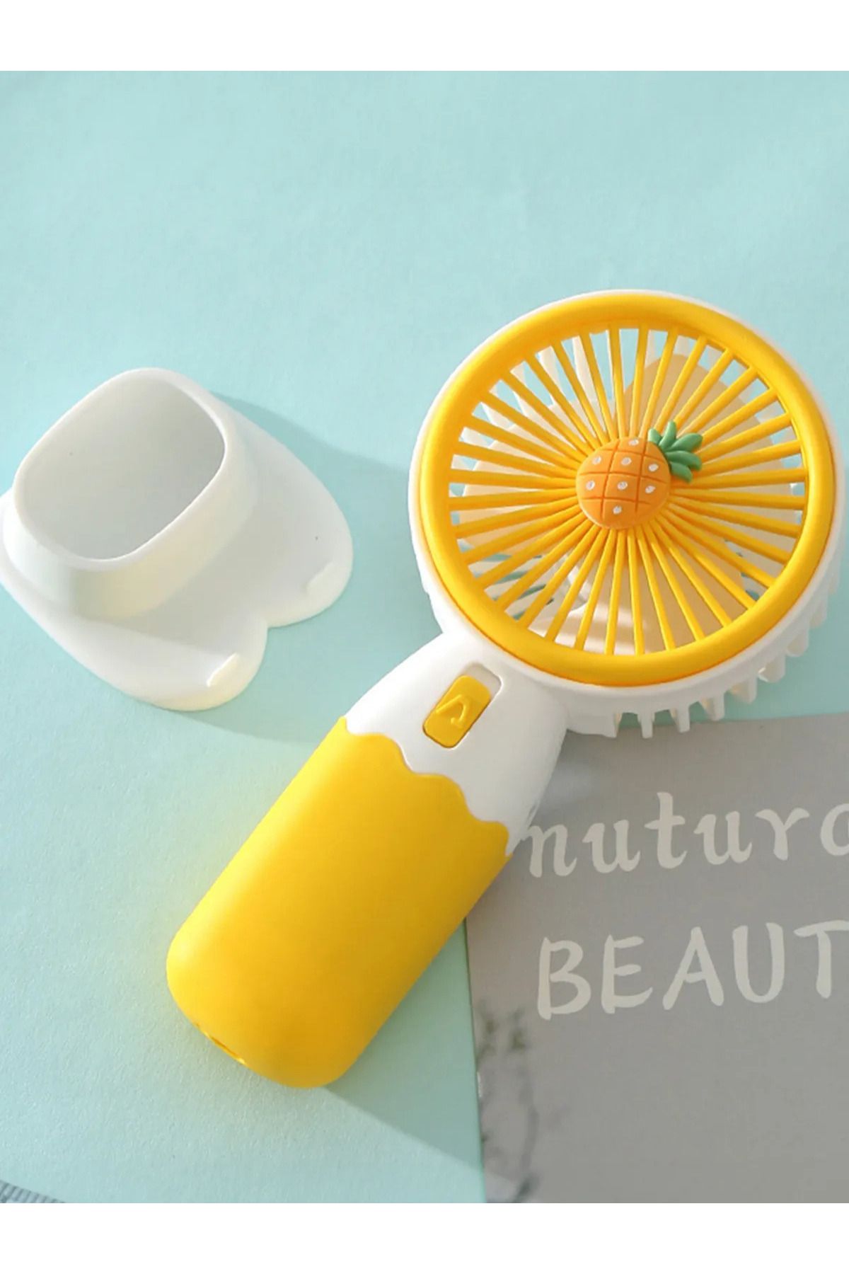 welcomein Mini Fan Usb Vantilatör El Fanı Taşınabilir Vantilatör Şarjlı