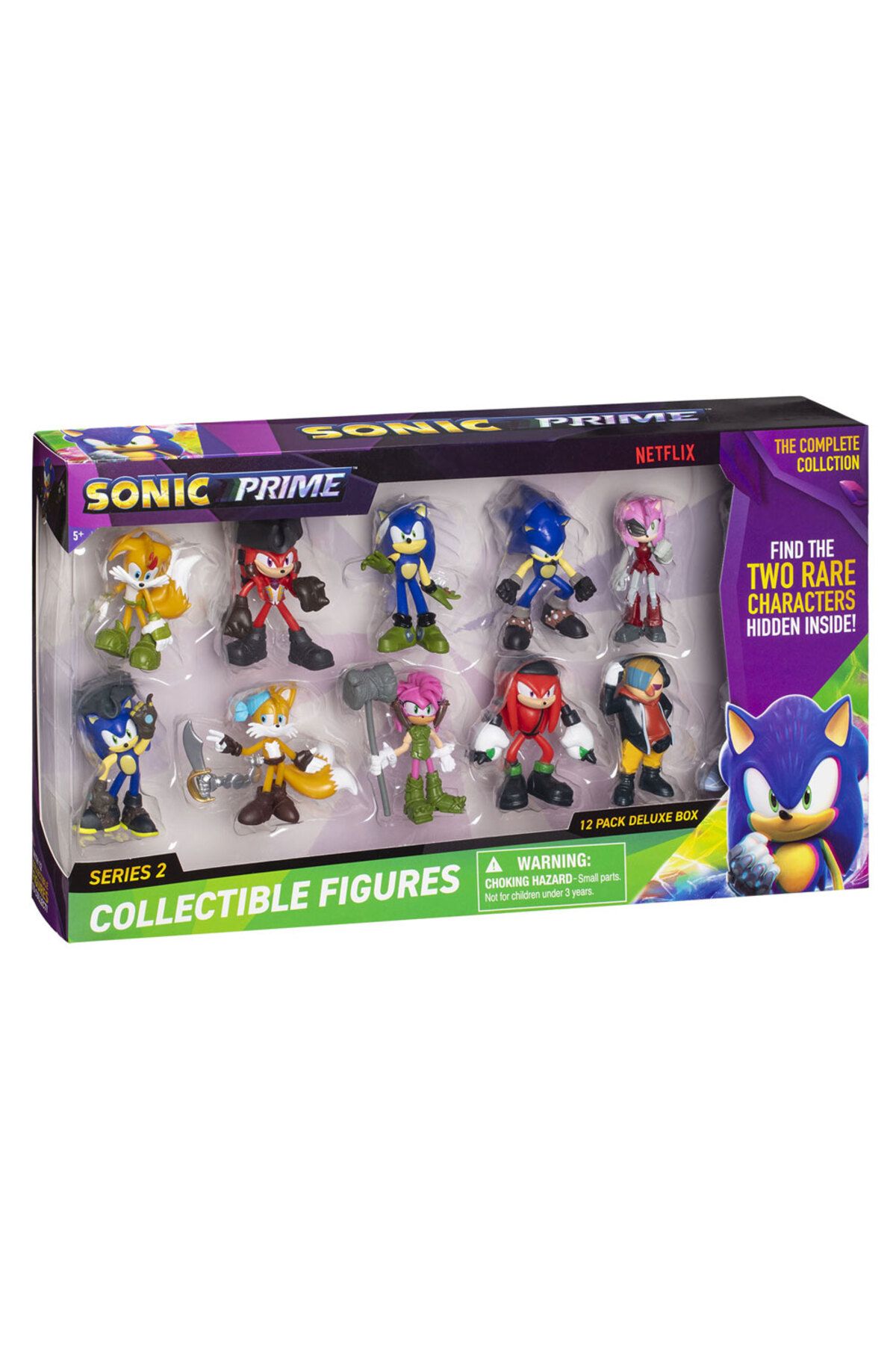 Sonic Prime 12 Li Deluxe Figür Seti Seri 2 Pmı/son2280