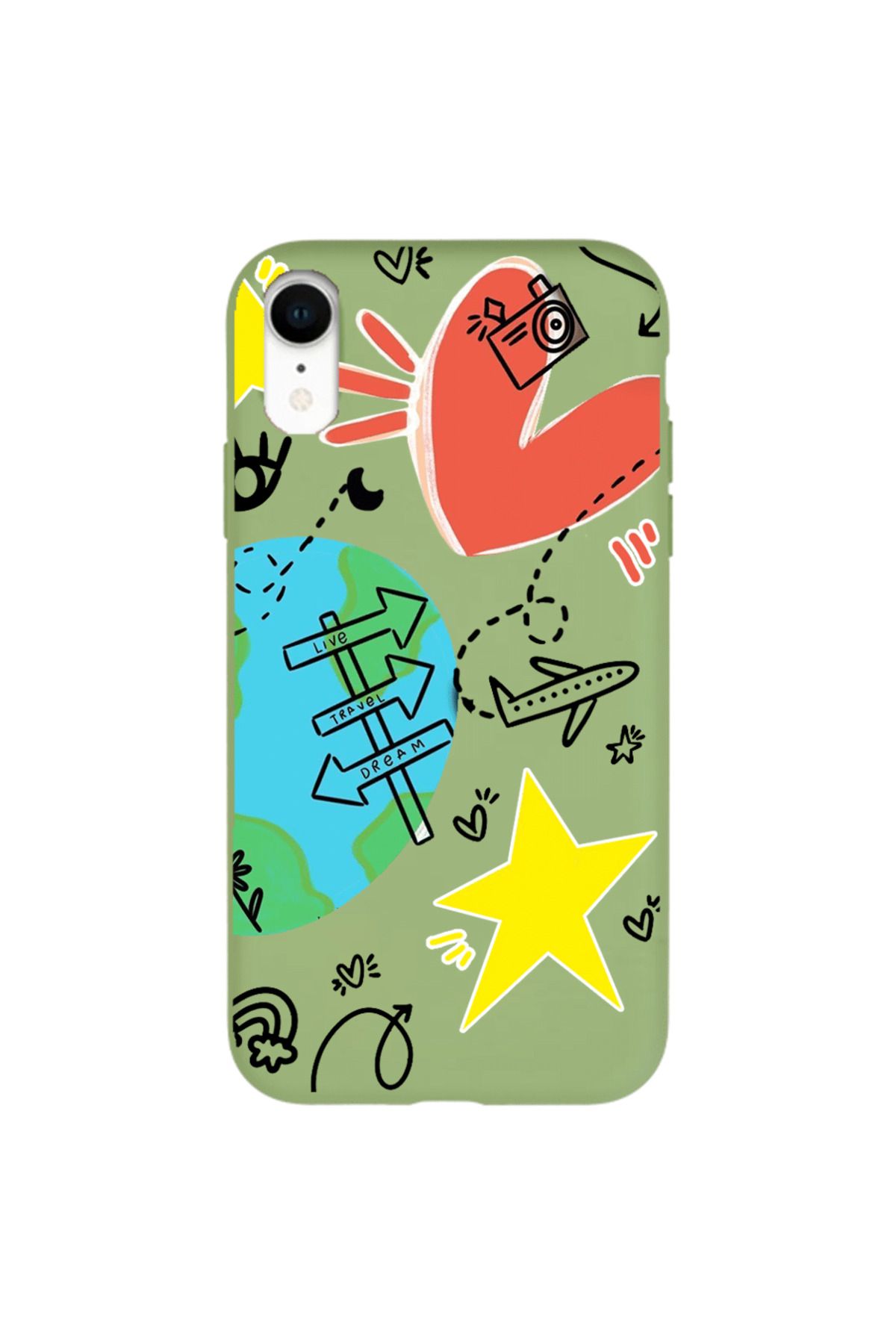 Royaleks iPhone XR Lansman Kılıf - World