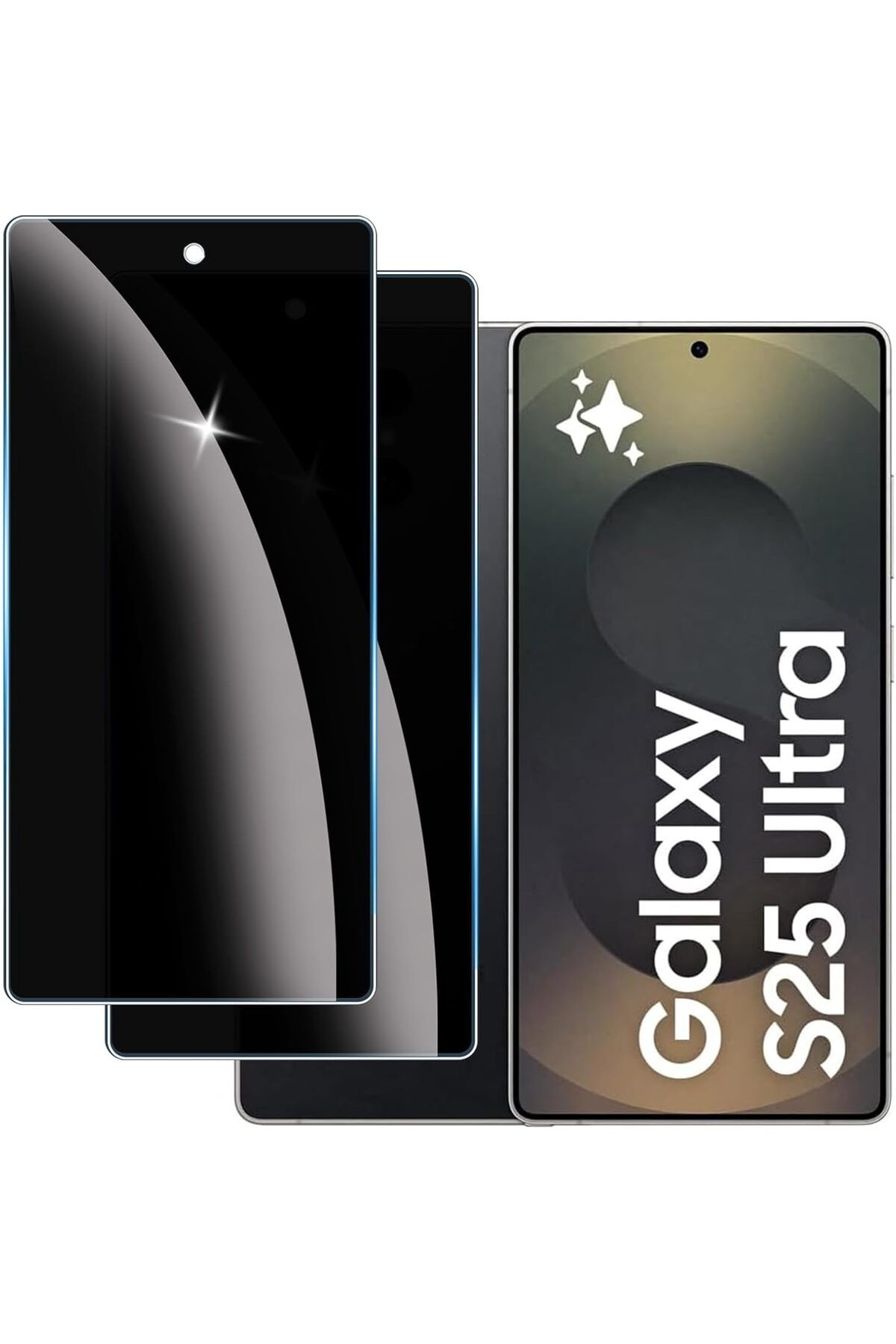 aheaks Samsung Galaxy S25 Ultra Hayalet Ekran Koruyucu Nano Cam - Kılıf Payı Mevcut