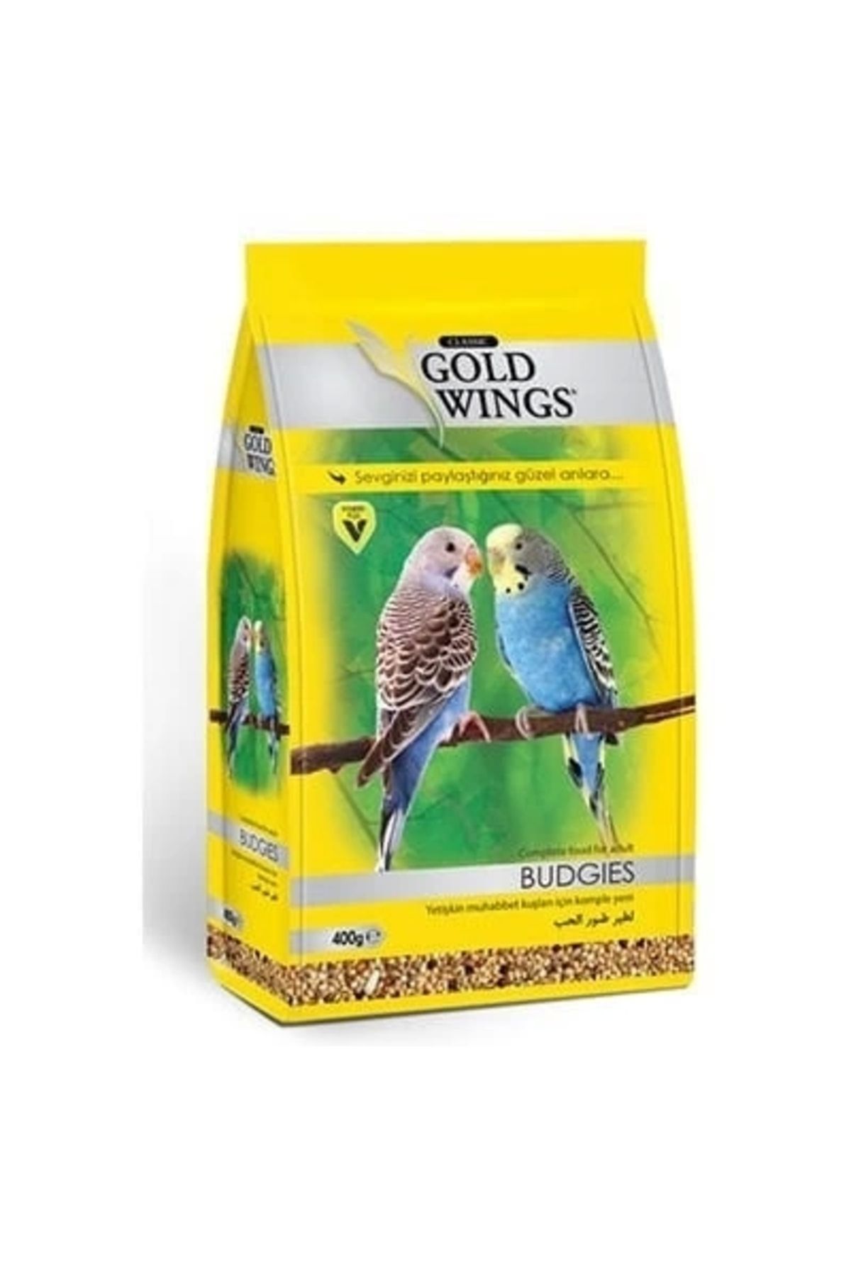 ShopNova Gold Wings Muhabbet Kuşu Yemi 400 Gr