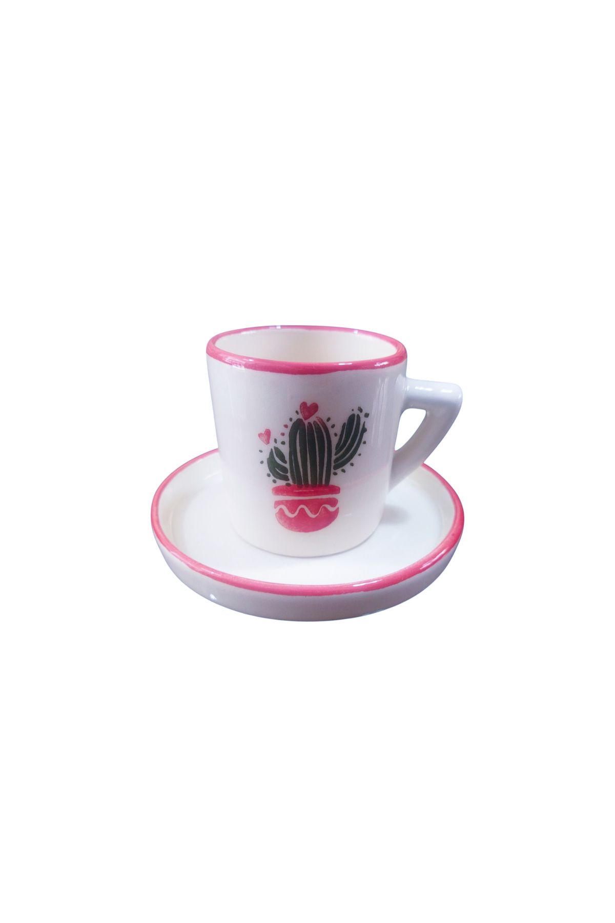 Ganita home-Coffee Cup Cactus Single 100 ml Double Size 3