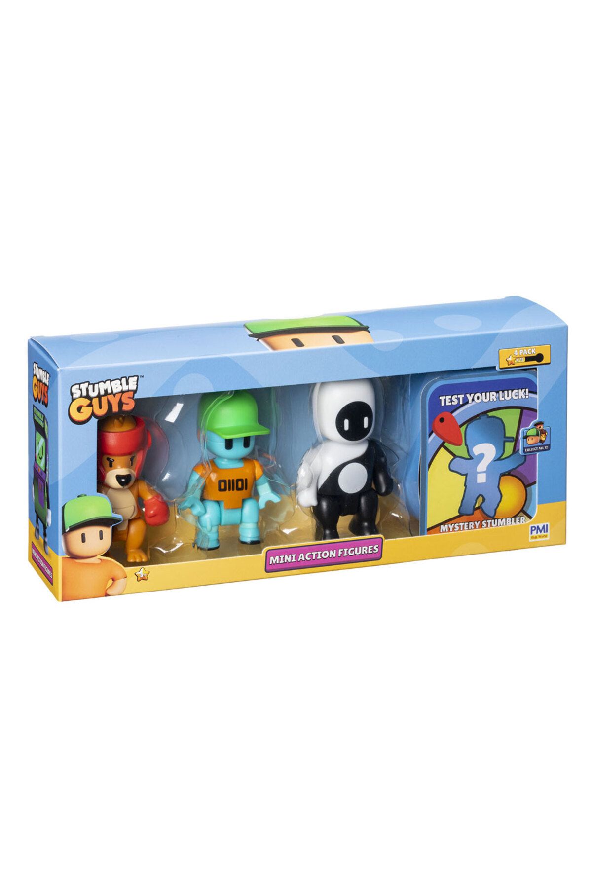 Stumble Guys 4'lü Aksiyon Figür Set Model 2 SG3204