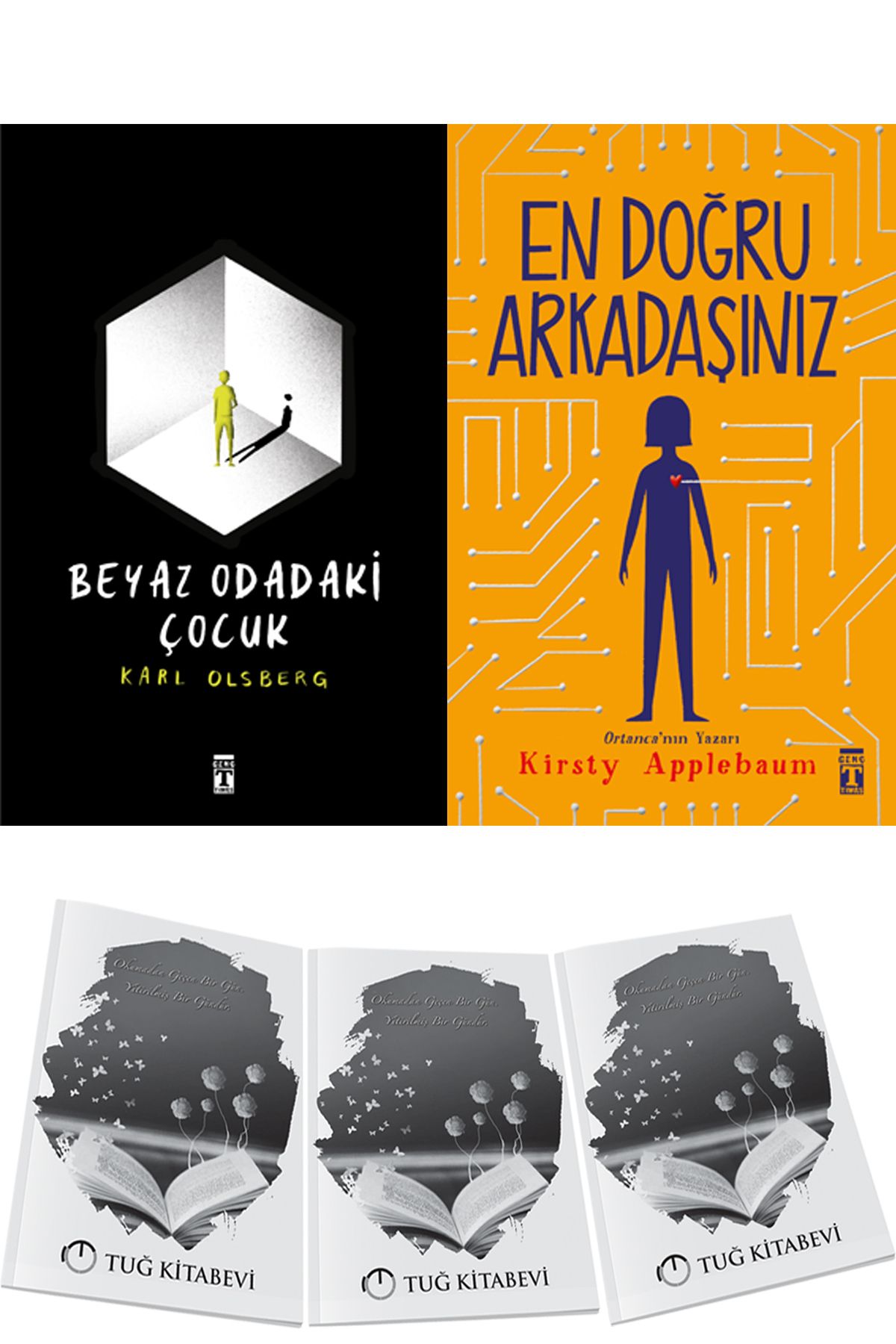 Genç Timaş Beyaz Odadaki Çocuk ve En Doğru Arkadaşınız 2li Set + Hediyeli