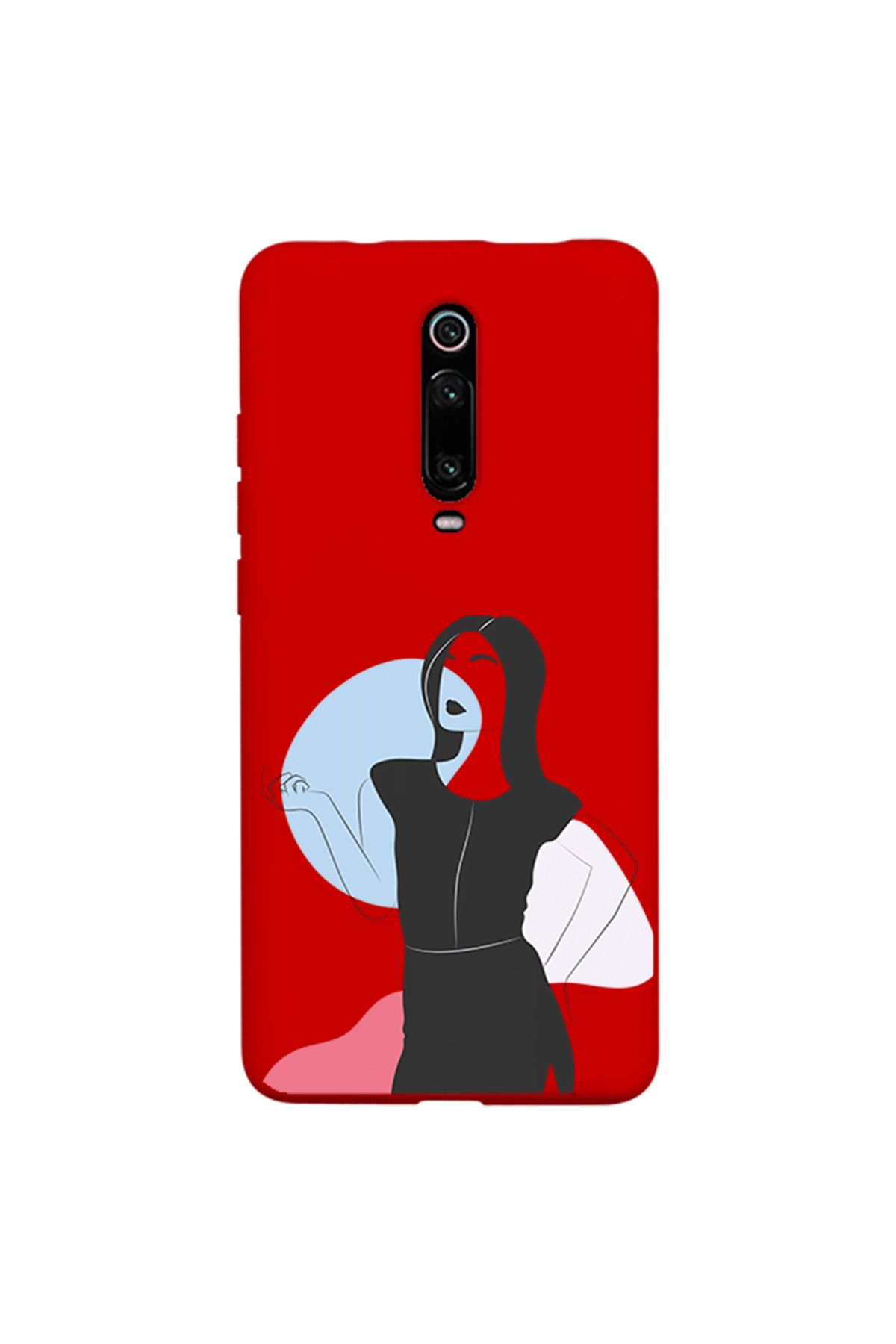 Royaleks Xiaomi Mi 9T Lansman Kılıf - Art Woman 1