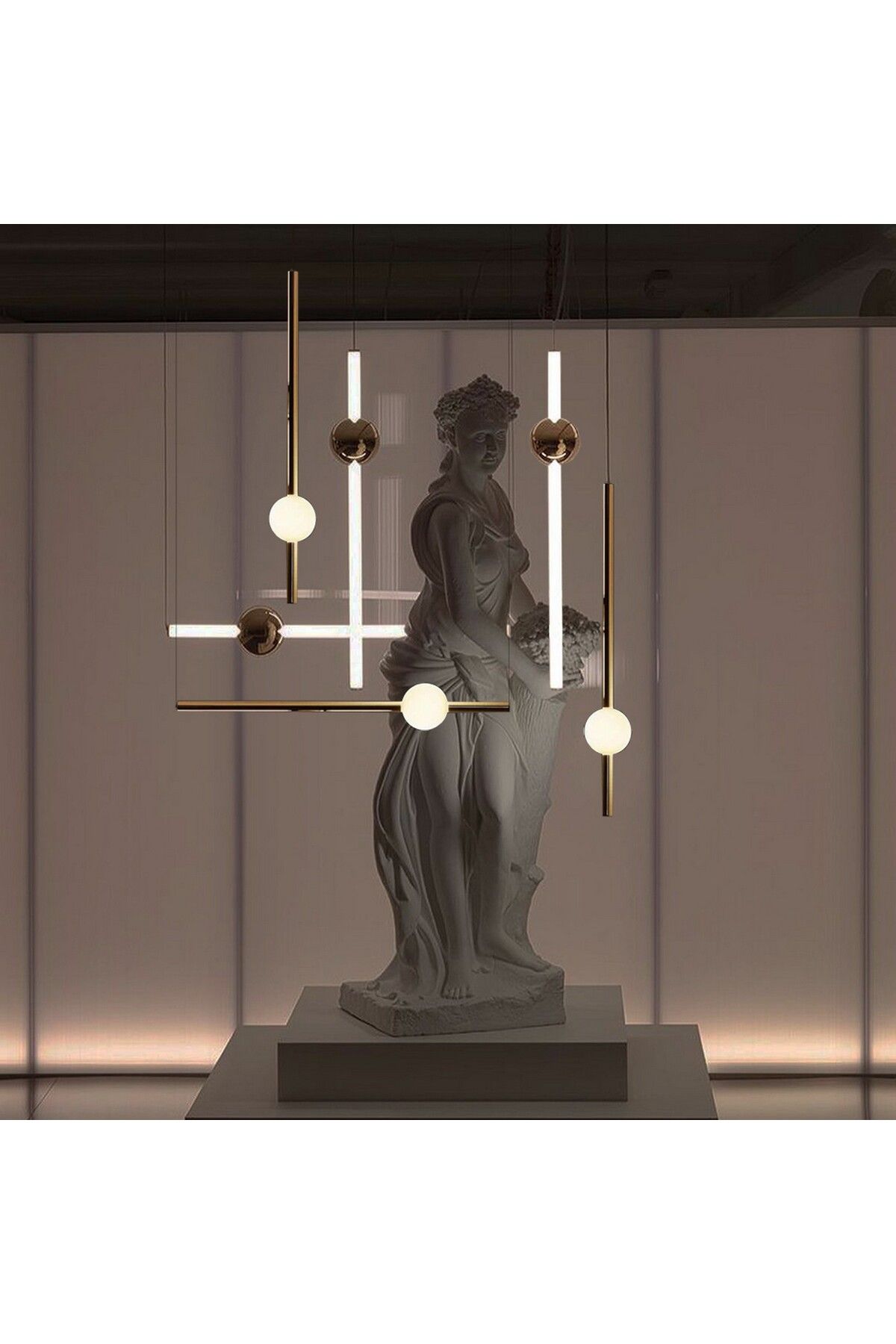 voxlamp lighting solutions Knob Sarkıt Lamba 120*100 Cm