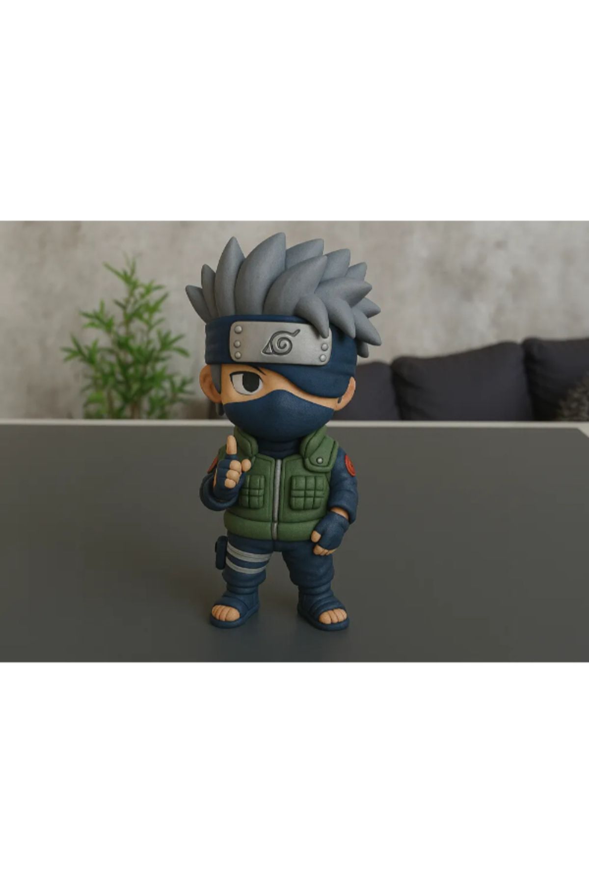 NOMOTHETIC Q Versiyon Kakashi Figürü – Naruto Temalı Sevimli Koleksiyon