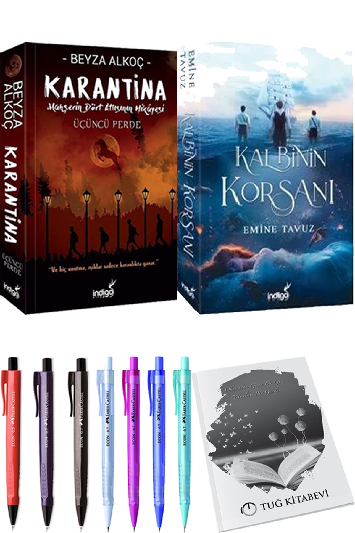 İndigo Kitap Karantina 3 Beyza Alkoç ve Kalbinin Korsanı + Hediyeli