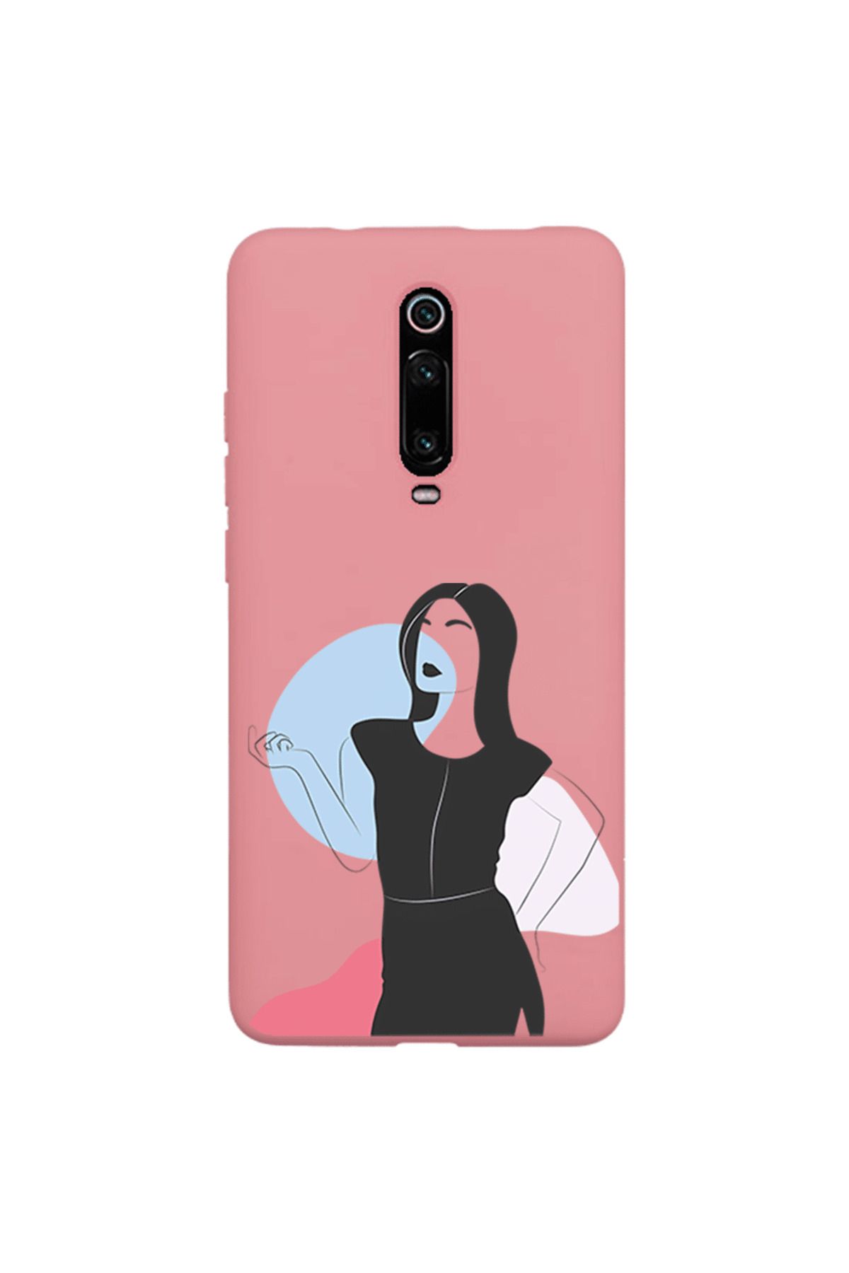 Royaleks Xiaomi Mi 9T Pro Lansman Kılıf - Art Woman 1