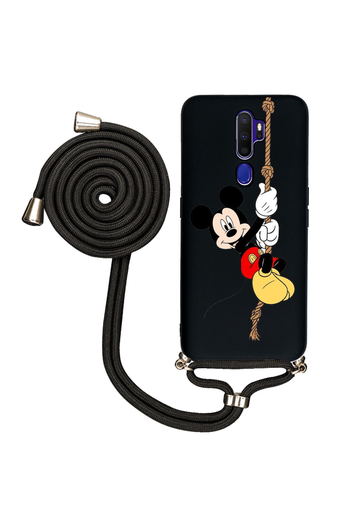 Royaleks Oppo A5 2020 İpli Lansman Kılıf - Mickey Mouse