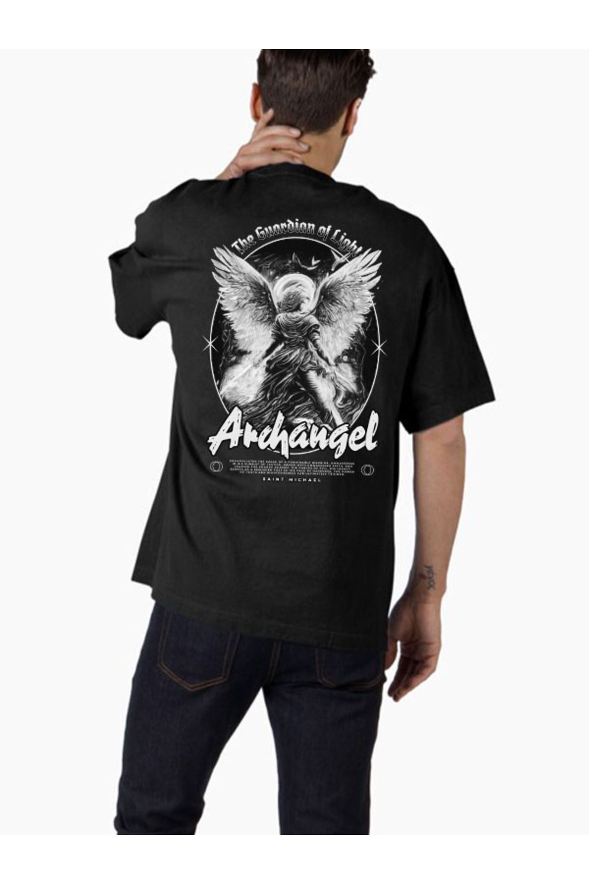 COMVİCHO Unisex streetwear32 Tasarım Baskılı Oversize T-Shirt
