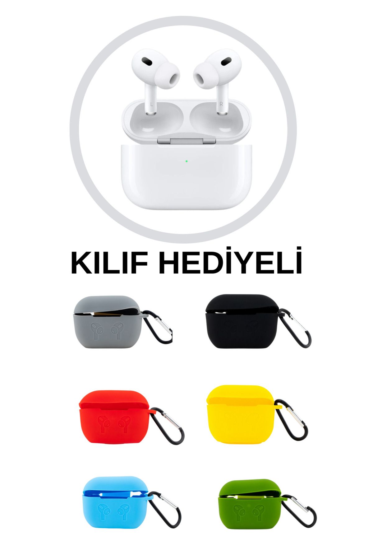hotkey Pro Ios Android Uyumlu Kablosuz Bluetooth Kulaklık Karışık Renk Kılıf Hediyeli