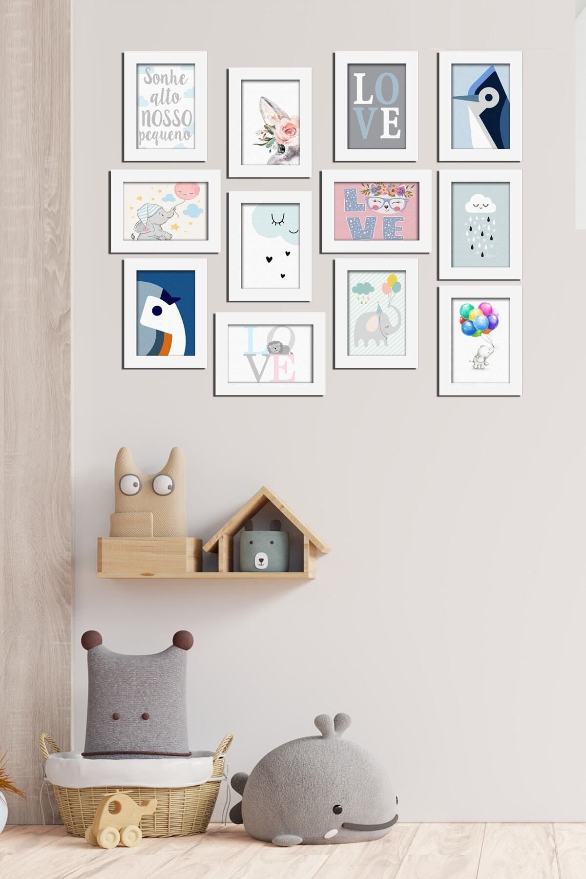 Pi Dekorasyon Modern Style 12 Parçalı Mdf Tablo Mck060