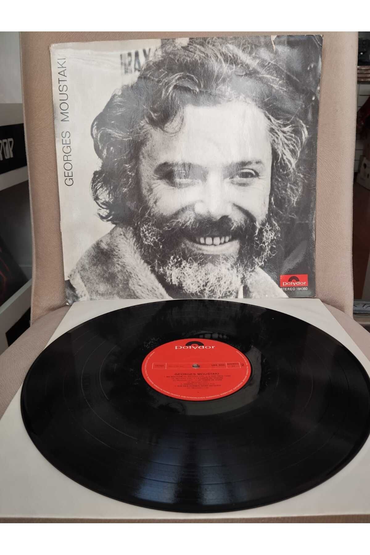 Plakperest Georges Moustaki - 1969 Almanya Basım 33 lük Plak - Lp Albüm-2.EL