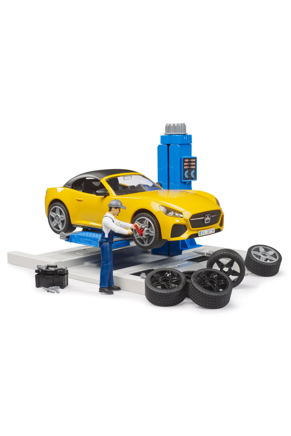 Genel Markalar Set de joaca Bruder - Service Auto fotoğrafı 2 (önizleme)