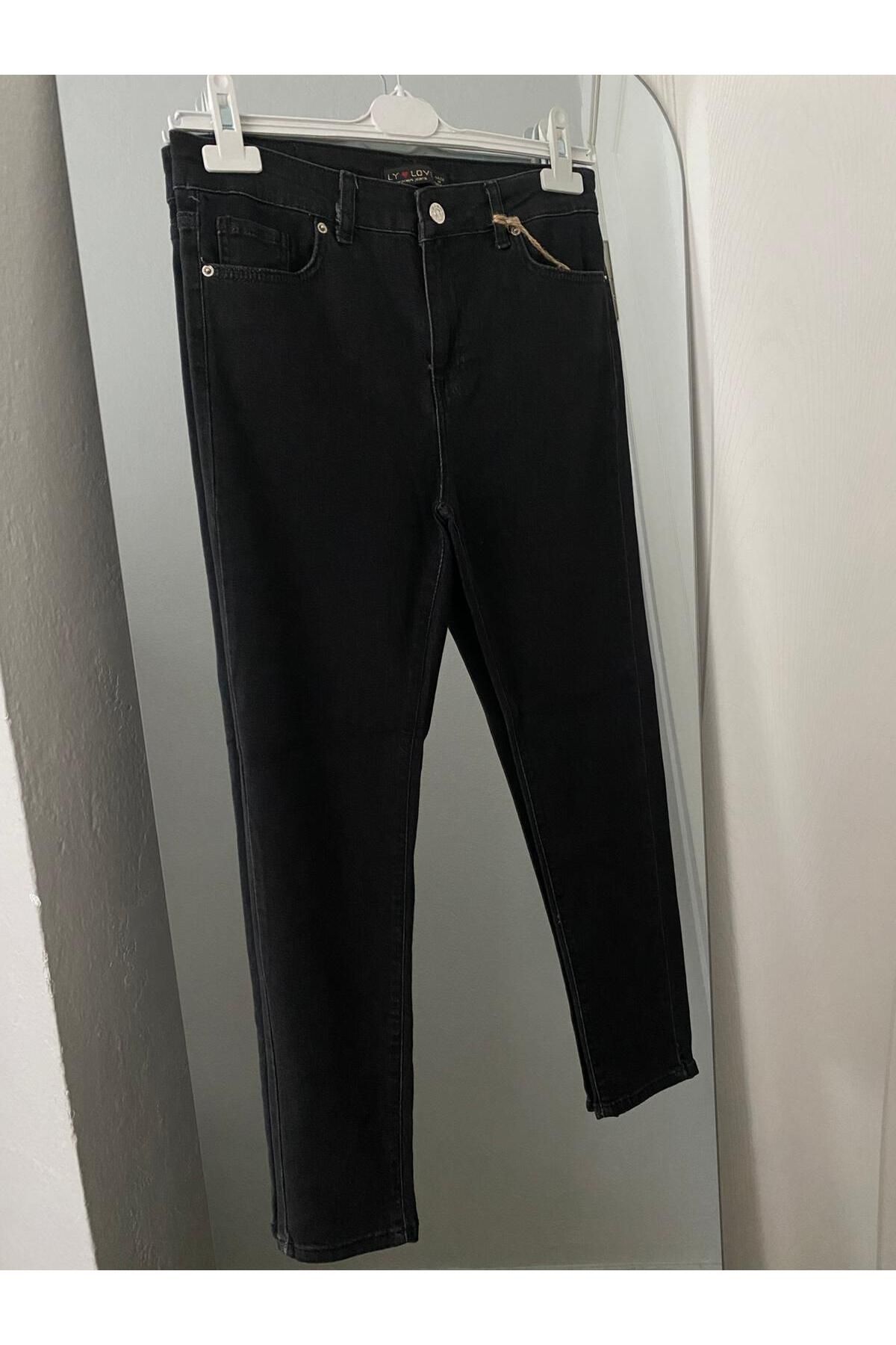 ZA STORE Yüksek Bel Klasik Skinny Jean Pantolon