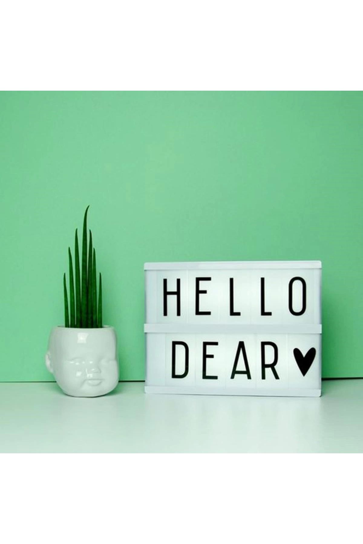 İnnMerry Sinematik Lightbox Dekorasyon Aydınlatma Aksesuarları (A5 Boyut) (5047)