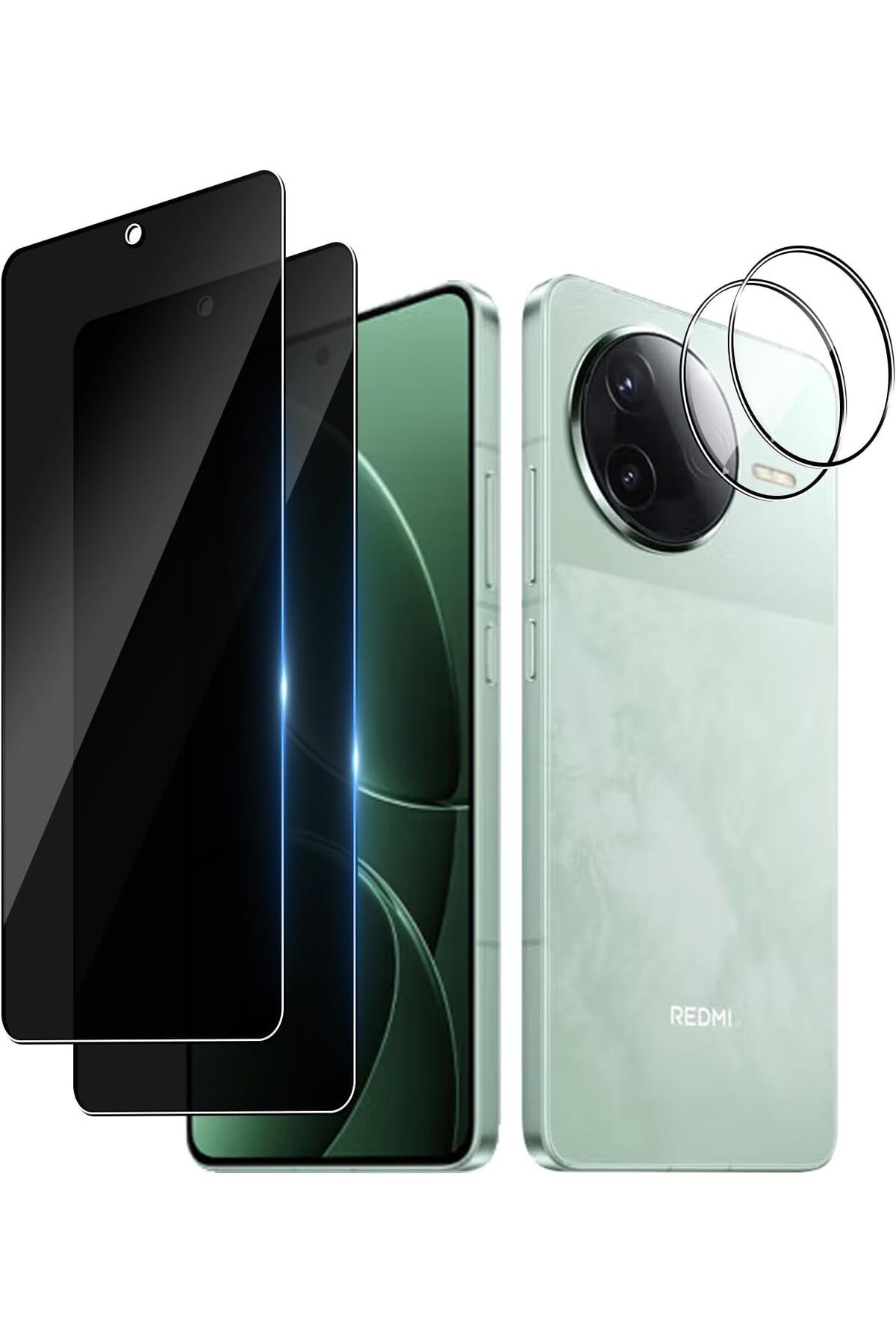 aheaks Poco F7 Ultra Nano Hayalet Ekran Koruyucu Nano Cam - Kamera Kısmı Açık